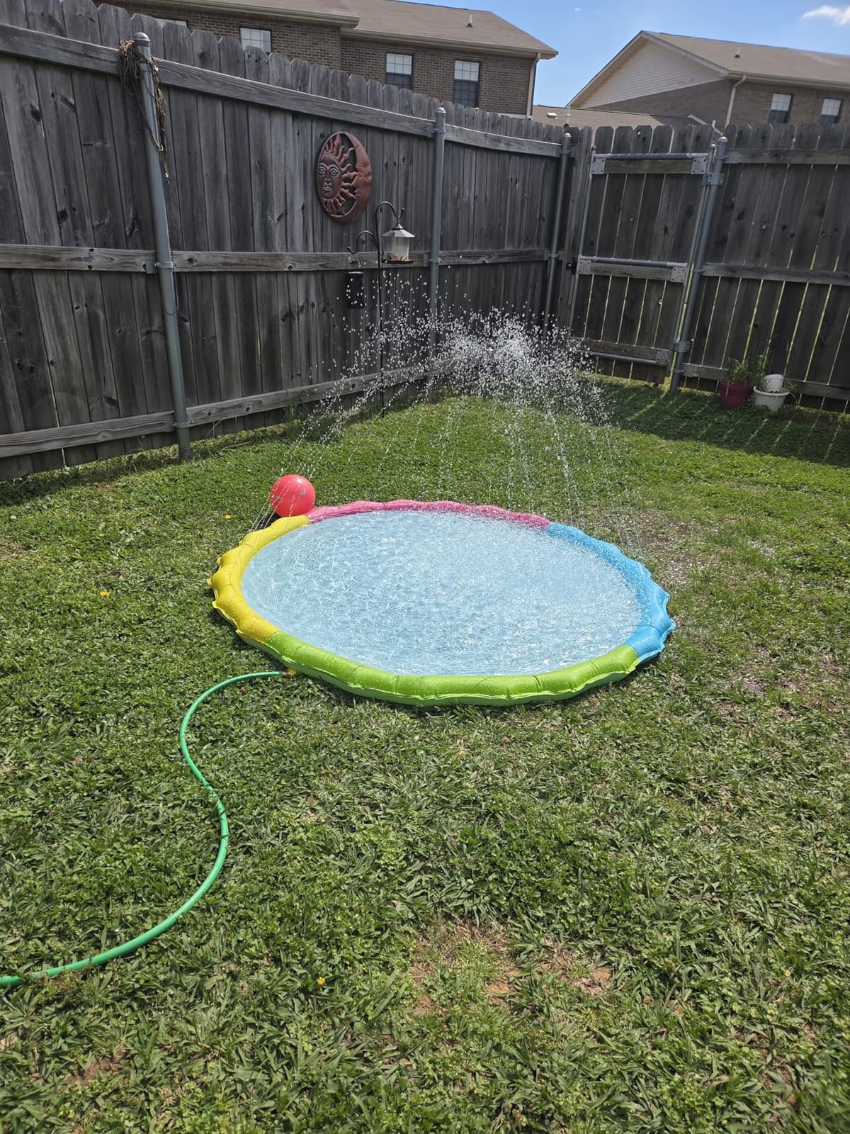 Jasonwell Splash Pad Sprinkler for Kids 60