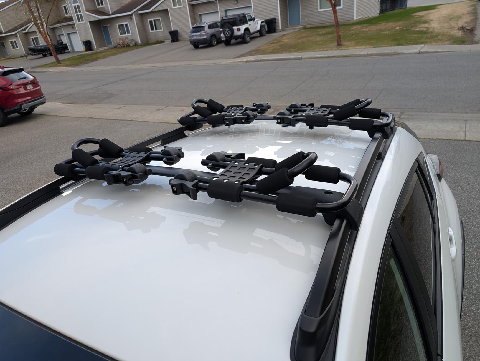 Leader Accessories Folding Kayak Roof Rack 4 PCS/Set, J Bar for 2 Kayaks customer photo 1