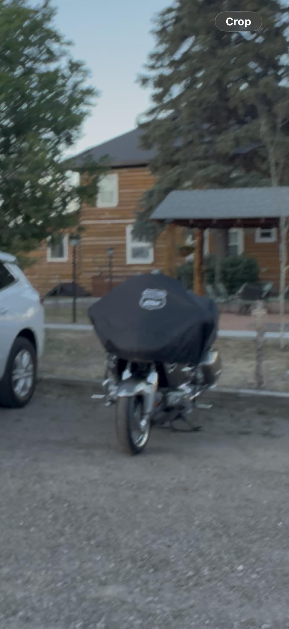 Defender Extreme Motorcycle Half Cover; Waterproof; UltraMax Fabric (DEX-RT1H) customer photo 2