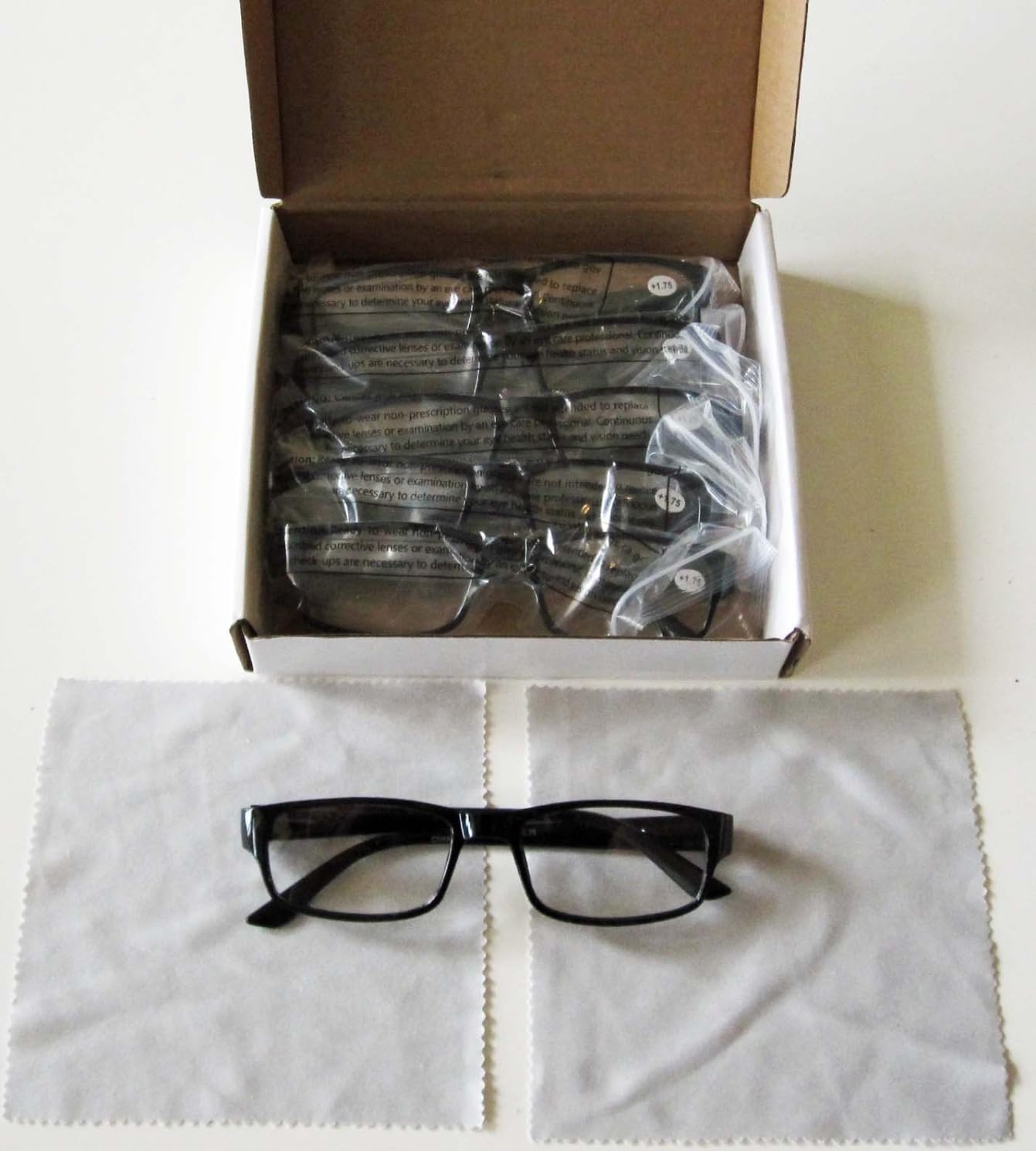 Boost Eyewear Reading Glasses, Traditional Black Frames, with Spring Loaded Hinges customer photo 1