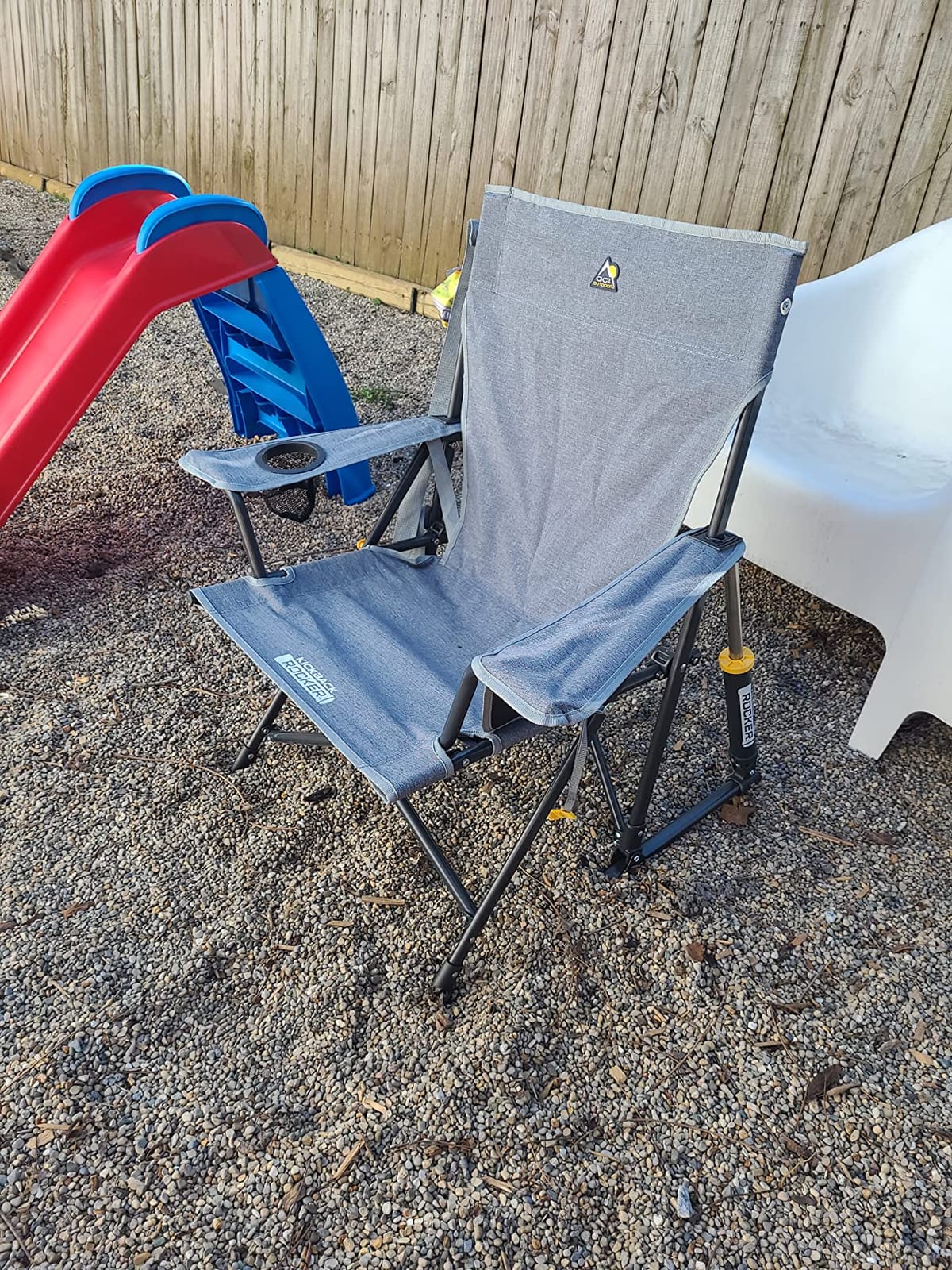 GCI Outdoor Kickback Rocker Outdoor Rocking Chair with Beverage Holder customer photo 1