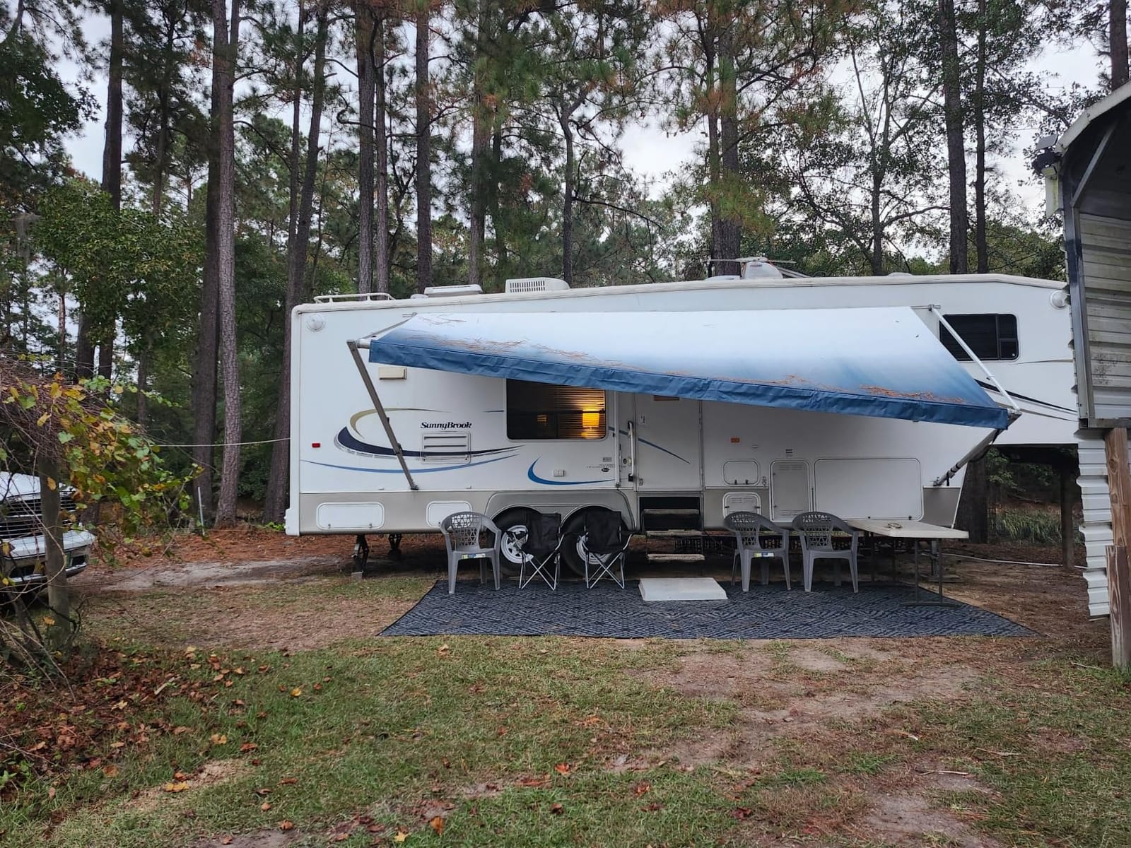 RecPro 16' RV Awning Fabric Replacement | Tan/Camel Fade Vinyl customer photo 1