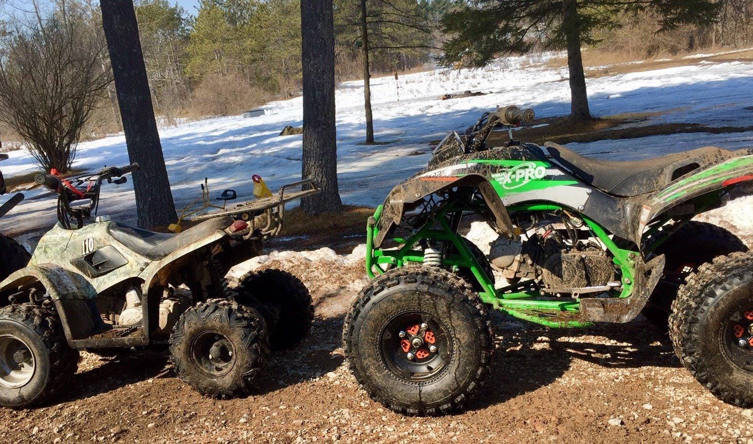 X-PRO Storm 125 125cc ATV Quad Adults ATV 4 Wheelers Youth 4 wheeler ATVs Big Boys ATVs Quads (Orange) customer photo 2