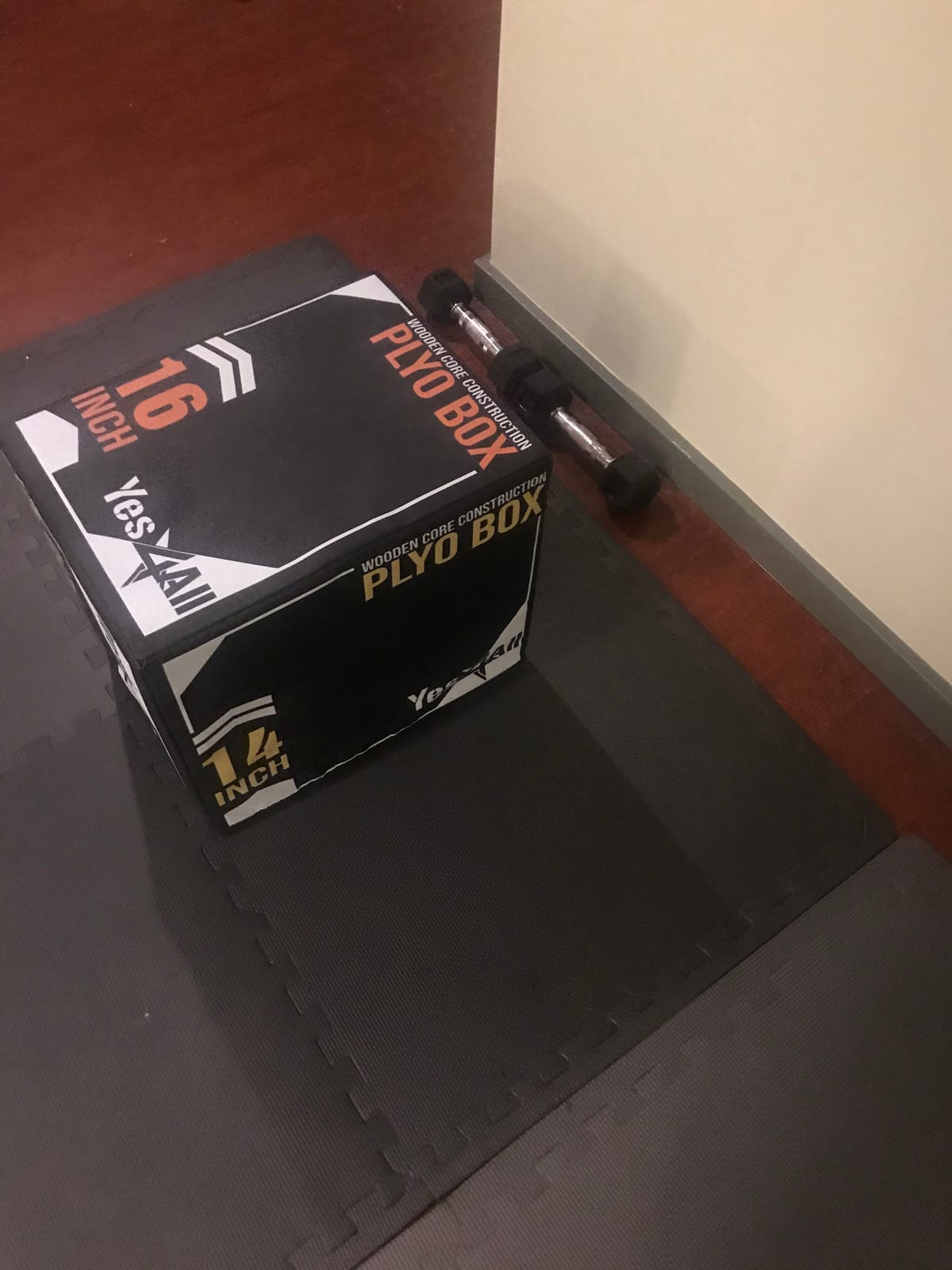 Yes4All 3-in-1 Soft-Padded Plyo Box with Wooden Core customer photo 1