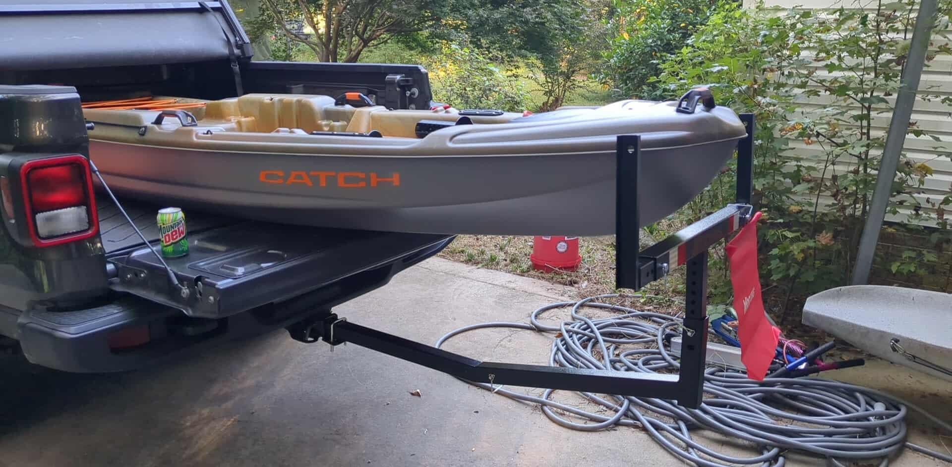 Mockins 2-in-1 All-Weather 750 Lbs Capacity Truck Bed Extender Hitch Mount customer photo 2