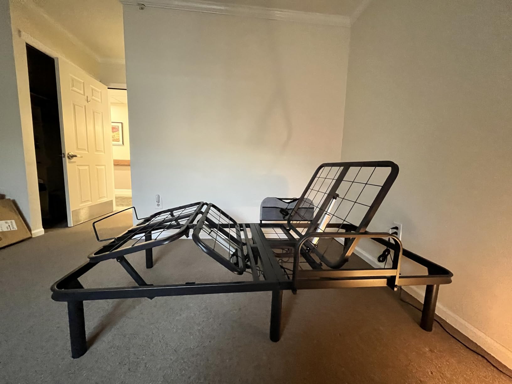Vive Adjustable Bed Base Frame (Twin) - Electric Heavy Duty Metal Platform customer photo 2