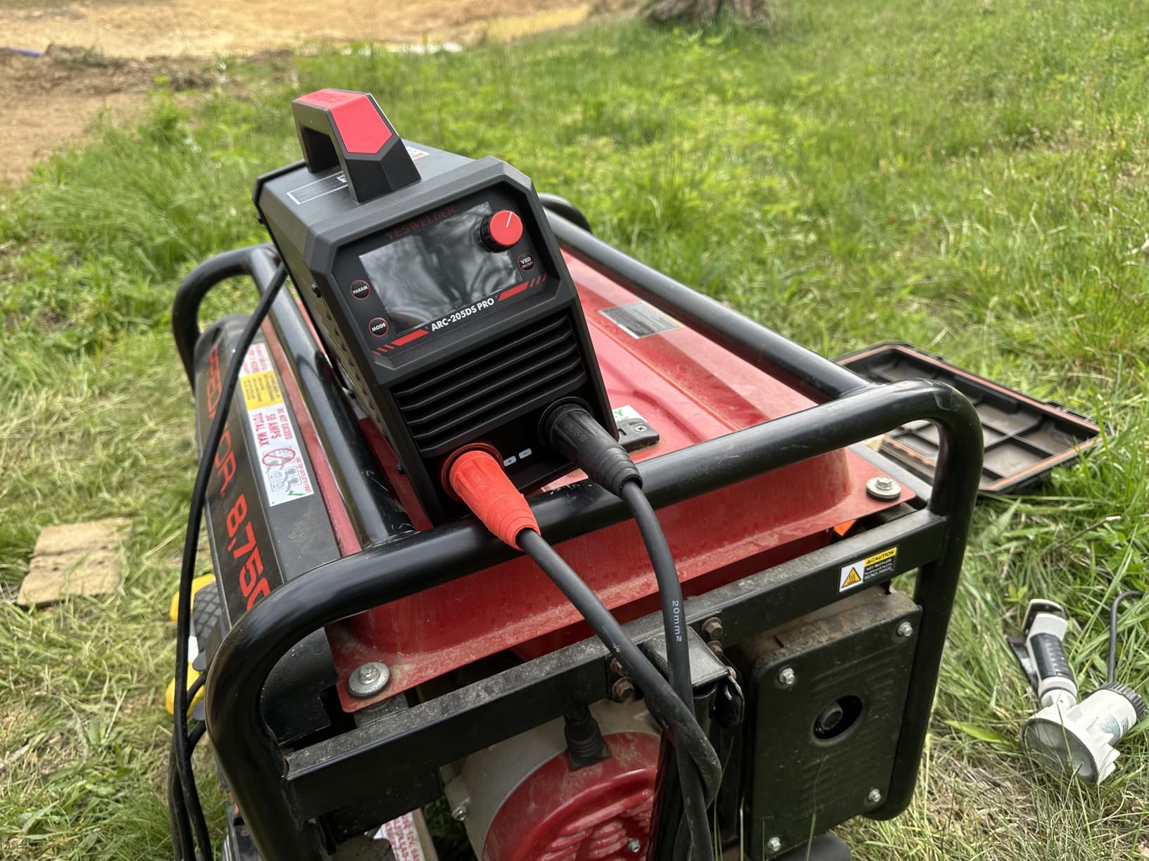 YESWELDER 205Amp Stick Welder Digital Inverter IGBT ARC Welding Machine customer photo 2