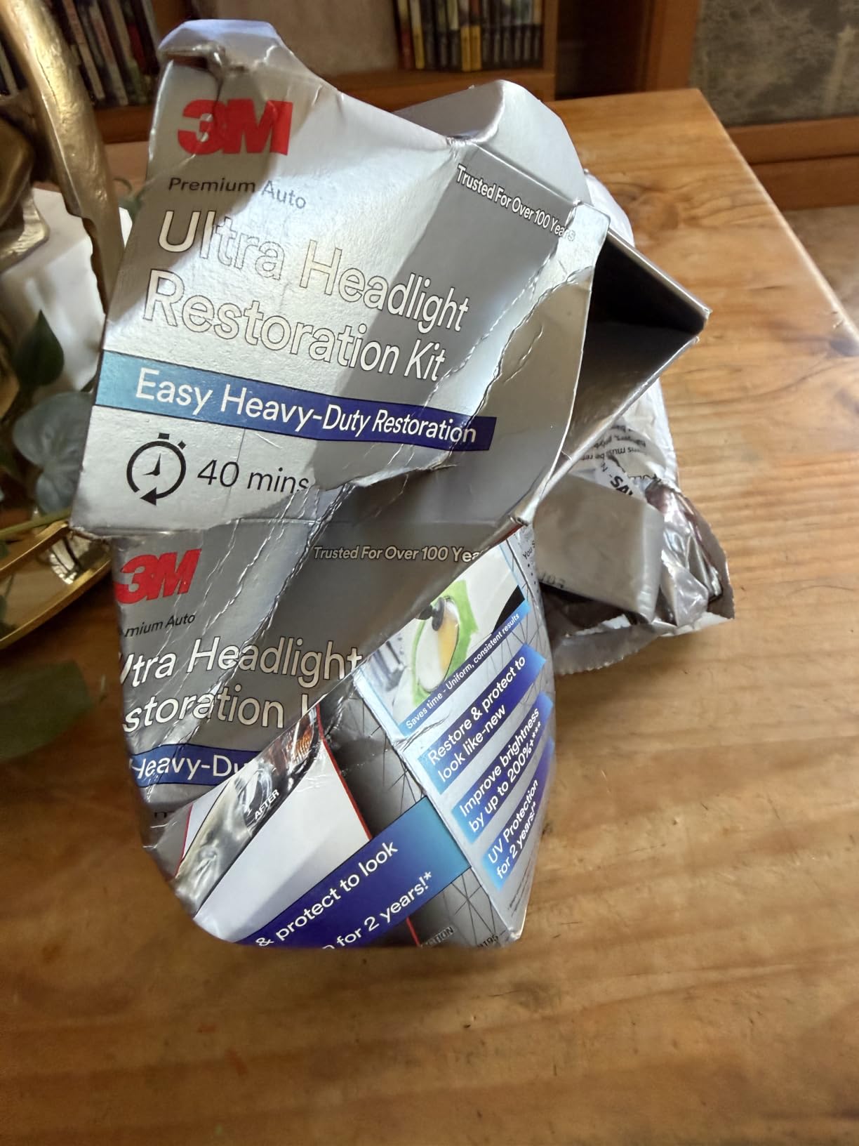 3M Ultra Headlight Restoration Kit, Contains Masking Tape, Light Sanding Discs, Wax Protectant and More, Use on Plastic Lenses Headlights, Taillights and More, Easy Heavy-Duty Restoration (39195) customer photo 1