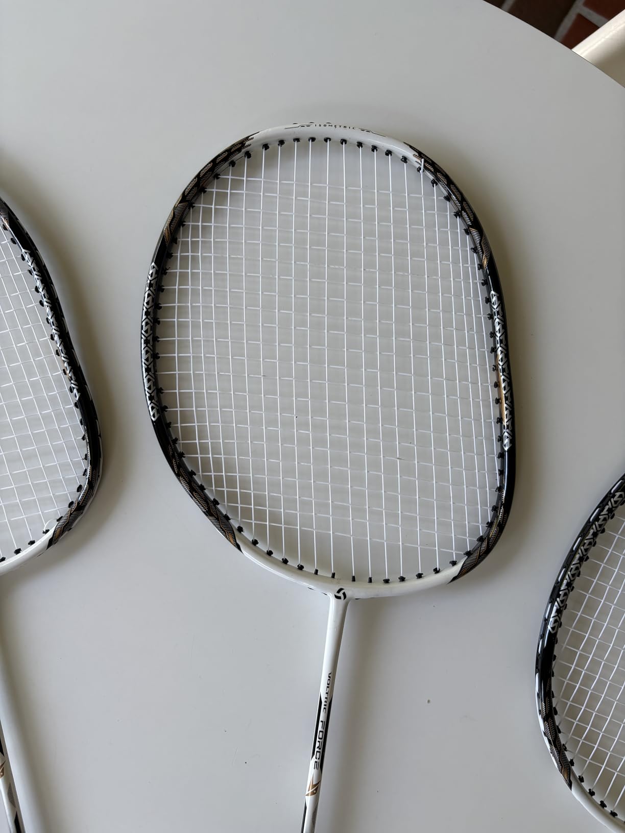 Professional Badminton Set with Net, Carbon Fiber Rackets Set of 4 customer photo 2