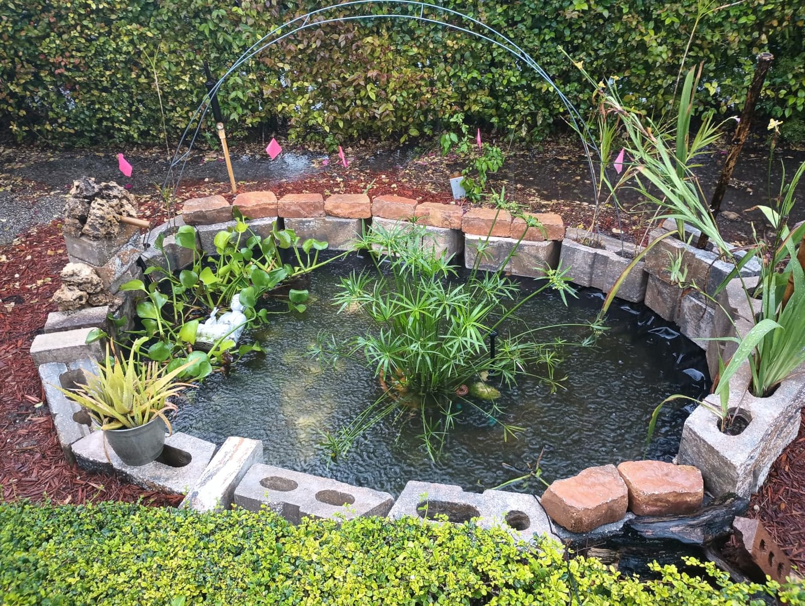 UWIOFF Pond Liner, 20 Mil HDPE Pond Liners for Outdoor Ponds, 7 x 10 FT customer photo 1