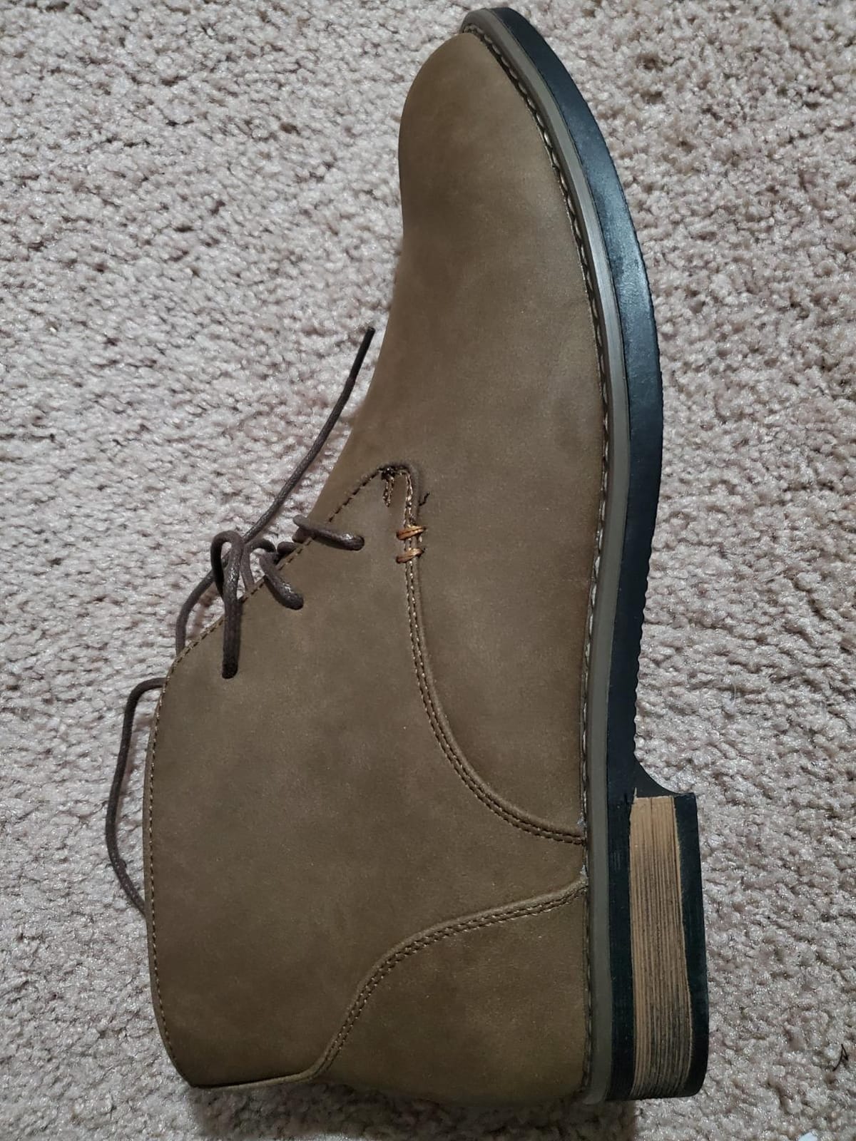 Jousen Men's Chukka Boots Desert Ankle Dress Boots customer photo 2