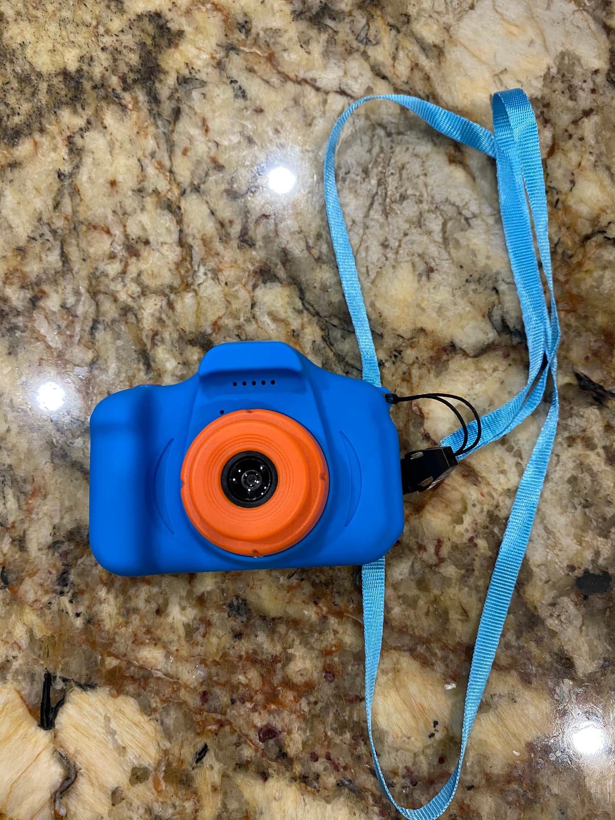 Seckton Upgraded Kids Selfie Camera, HD Digital Video Camera-Navy Blue customer photo 1