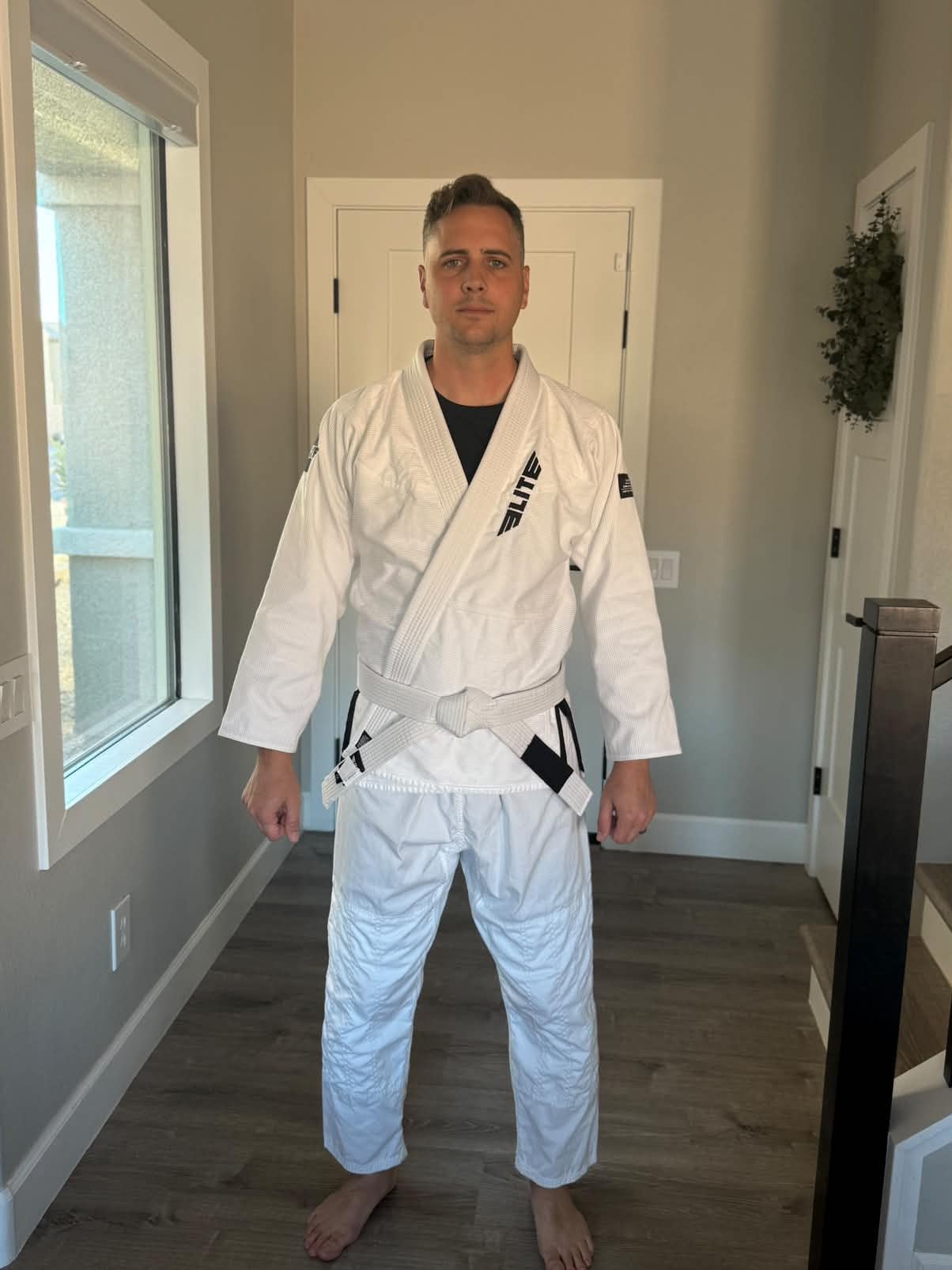 Elite Sports BJJ GI for Men IBJJF Kimono BJJ Jiujitsu GIS W/Preshrunk Fabric & Free Belt (See Special Sizing Guide) customer photo 2