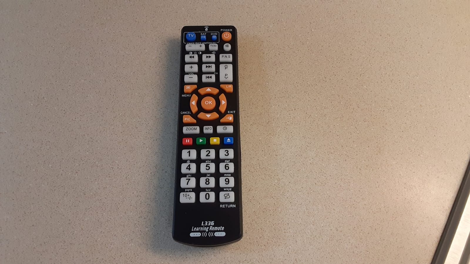 Universal IR Learning Remote Control for Smart TV VCR CBL DVD SAT STR-TV CD VCD HI-FI 3 in 1 Programmable Controller L336 with Learn Function customer photo 1
