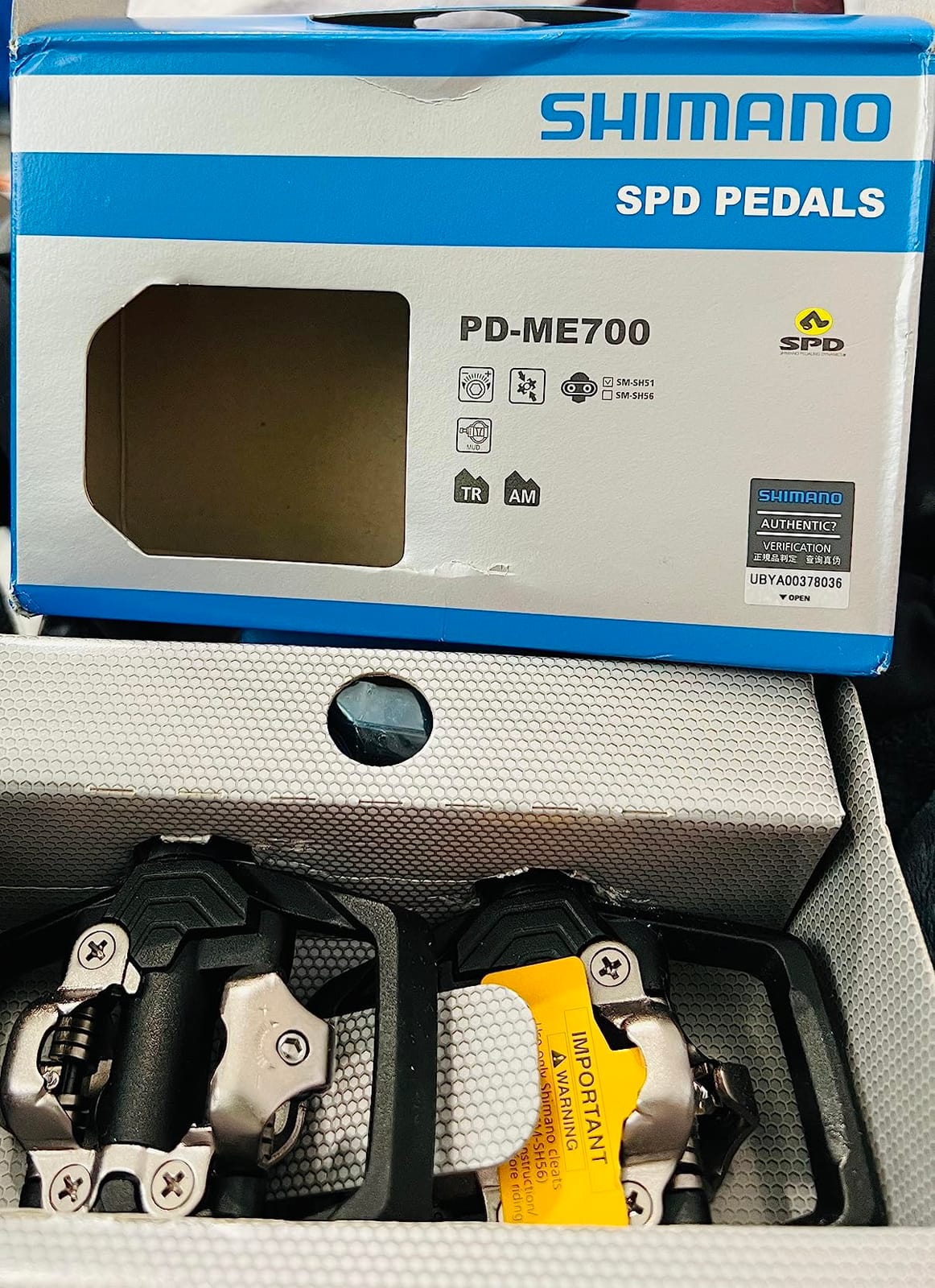 SHIMANO PD-ME700 Pedals customer photo 2