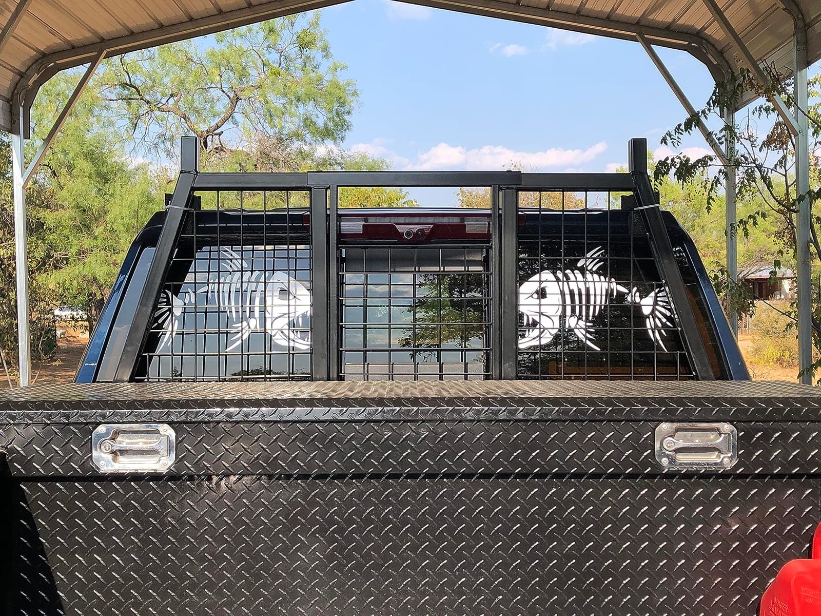 MaxxHaul Adjustable Truck Headache Rack - Fits 62