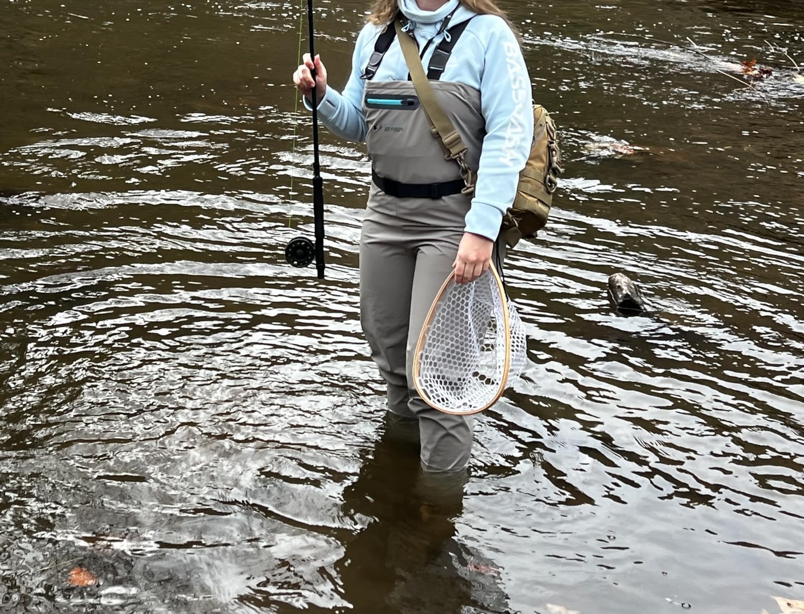 Foxelli Wading Boots – Lightweight Fly Fishing Boots for Men, Rubber Sole Wading Shoes customer photo 2