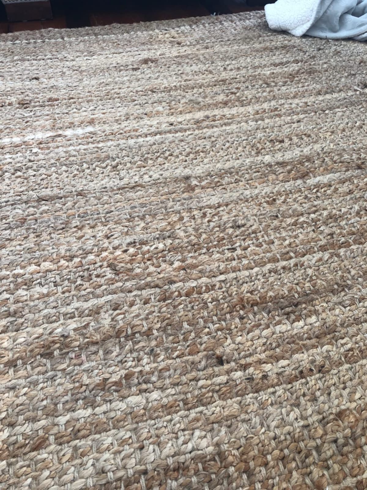 nuLOOM Daniela Off White Solid Flatweave Area Rug, 6' Square customer photo 2