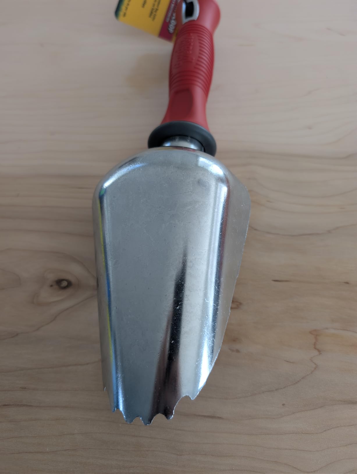 Garden Weasel Double-Sided Garden Cultivator/Tiller | Cultivate, Till, Break Up Soil | Planting and Gardening Hand Digging Tool, Heavy Duty Cultivator, Hand Tool Weeder | 91367 | Steel half-moon blade with black ergonomic T-handle grip. Creates precise edges for patios, garden beds, driveways & yards customer photo 2