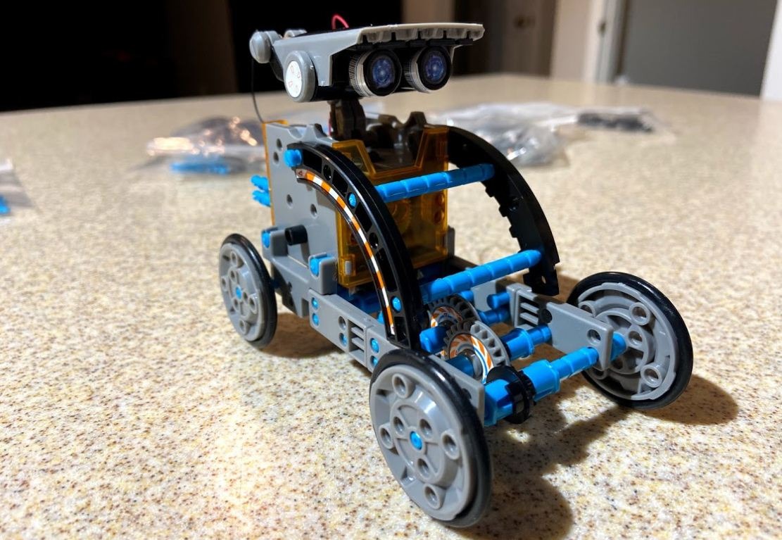 Solar Robot Building Kit, 12-in-1 STEM Robotic Toys for Kids Age 8-12 customer photo 1