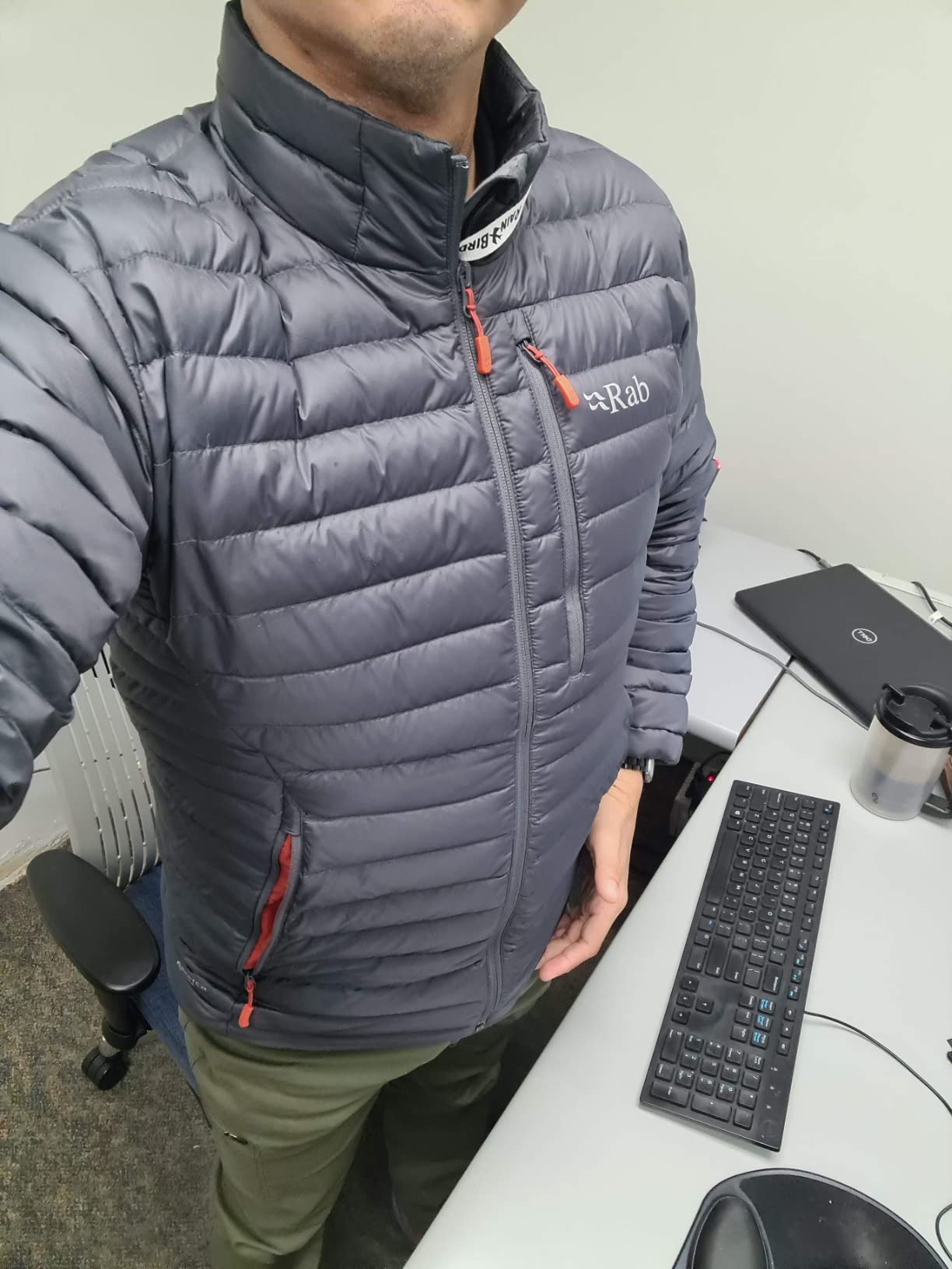 Rab Men's Microlight Down Jacket | 700-Fill, Puffer Coat for Hiking, Climbing, & Skiing customer photo 1