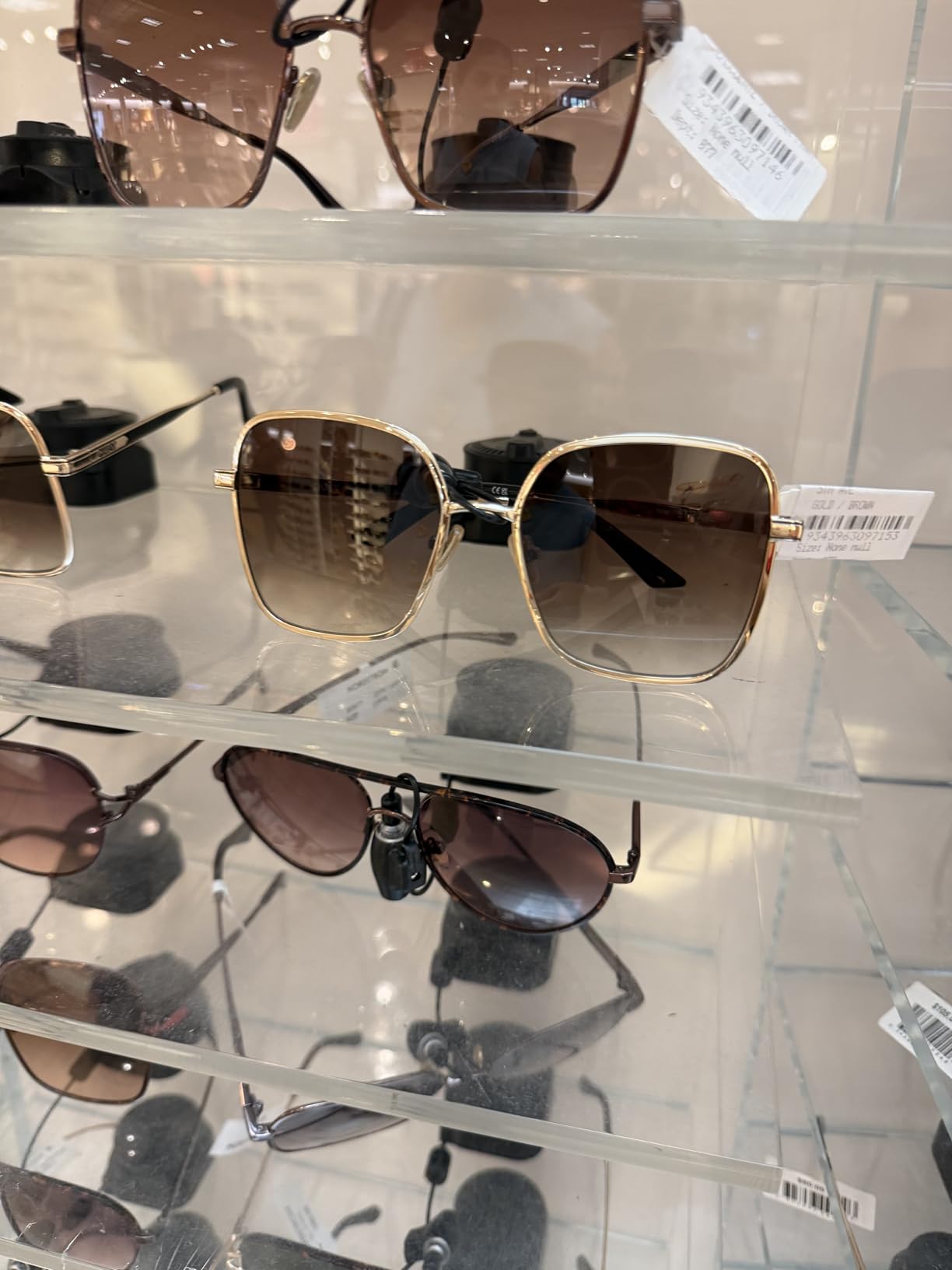 SOJOS Trendy Oversized Square Metal Frame Sunglasses for Women Men SJ1146 customer photo 1