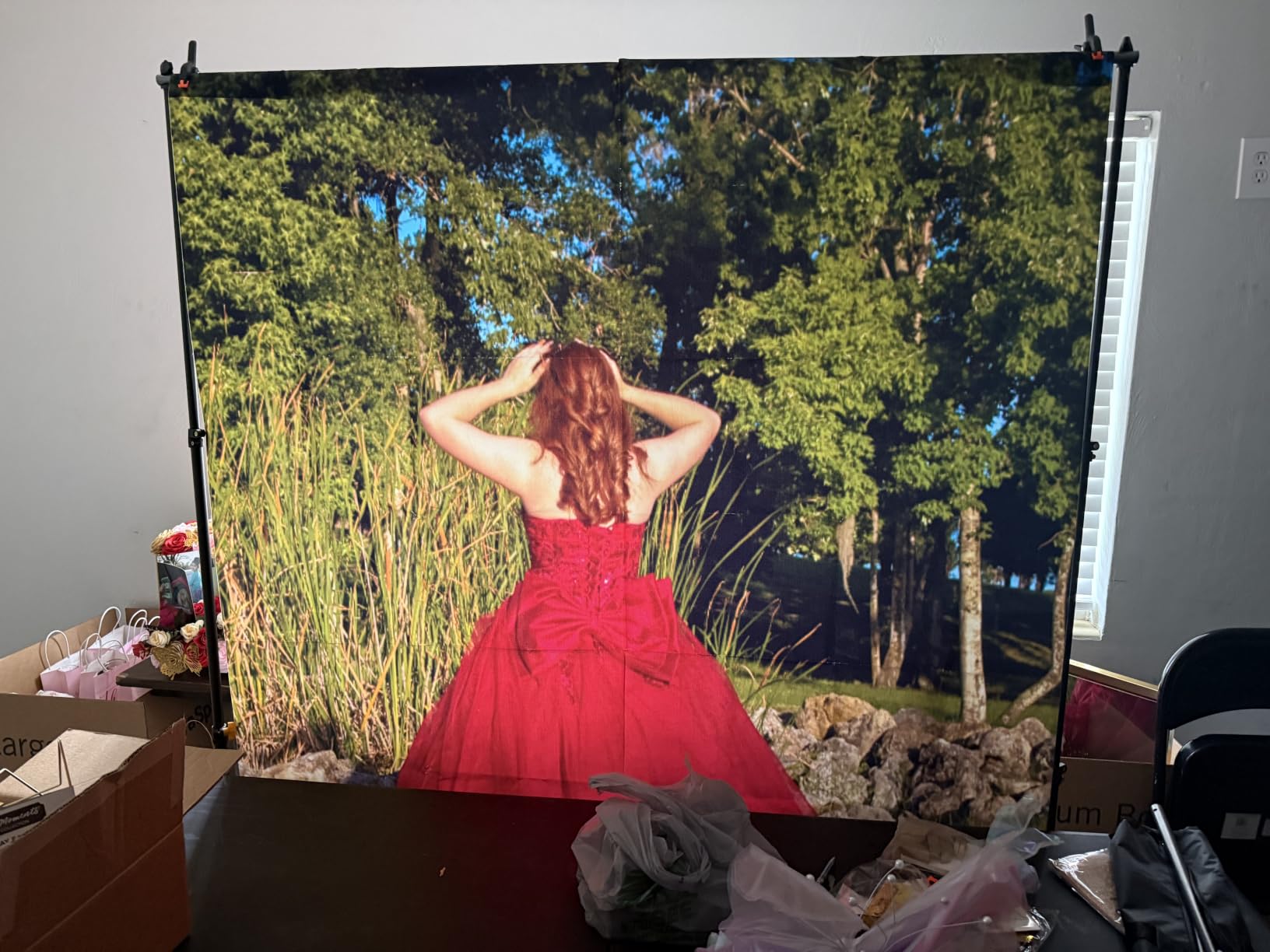 LINCO Lincostore Backdrop Stand Kit 10x6.5ft for Photography 4171 customer photo 2