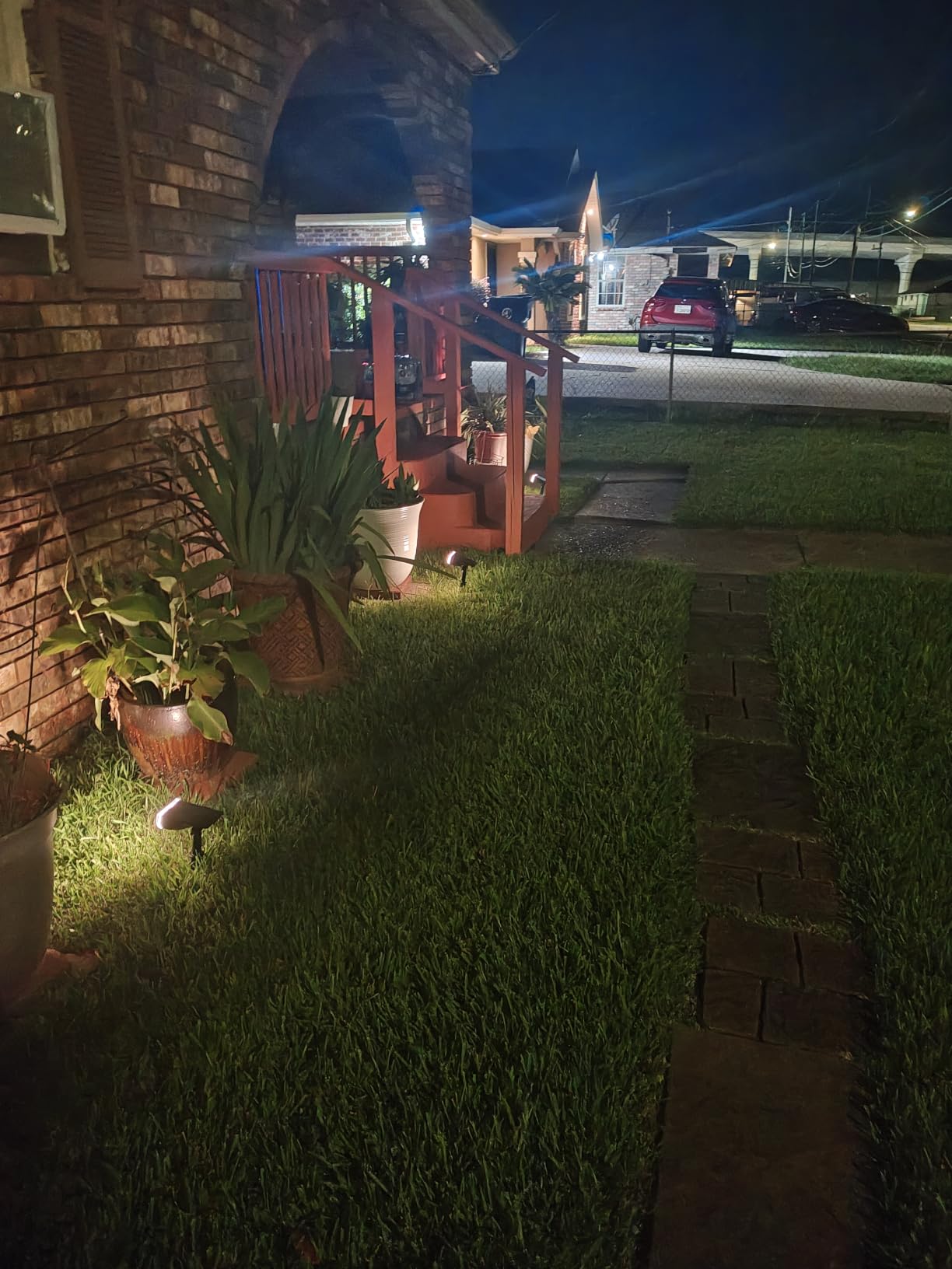 Linkind Halloween Solar Lights Outdoor Spotlight Waterproof RGB 2 Pack customer photo 2