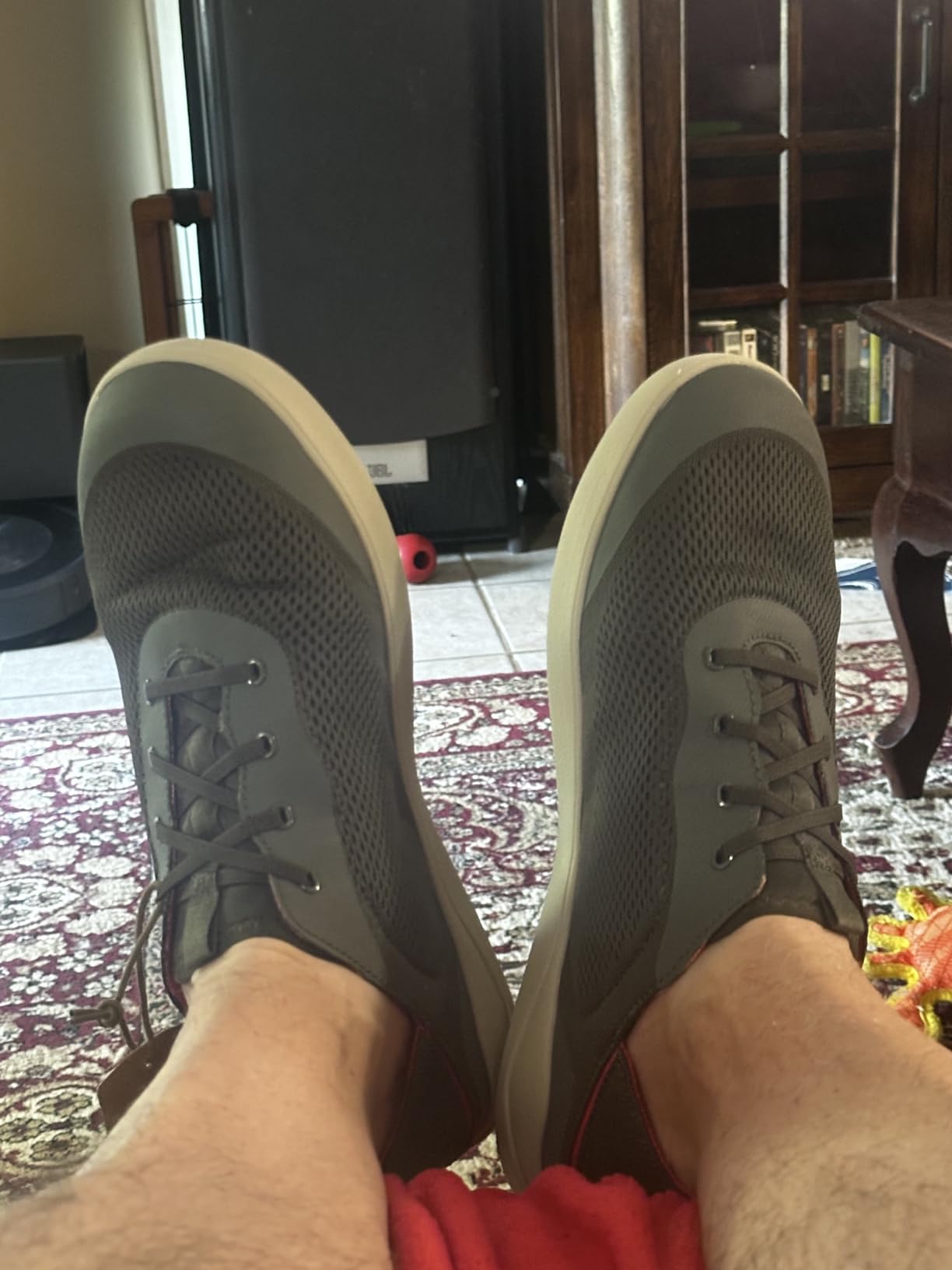 OluKai Men's Moku Pae Slip-On Boat Shoes, Cushioned Deck & Dock Shoe customer photo 1