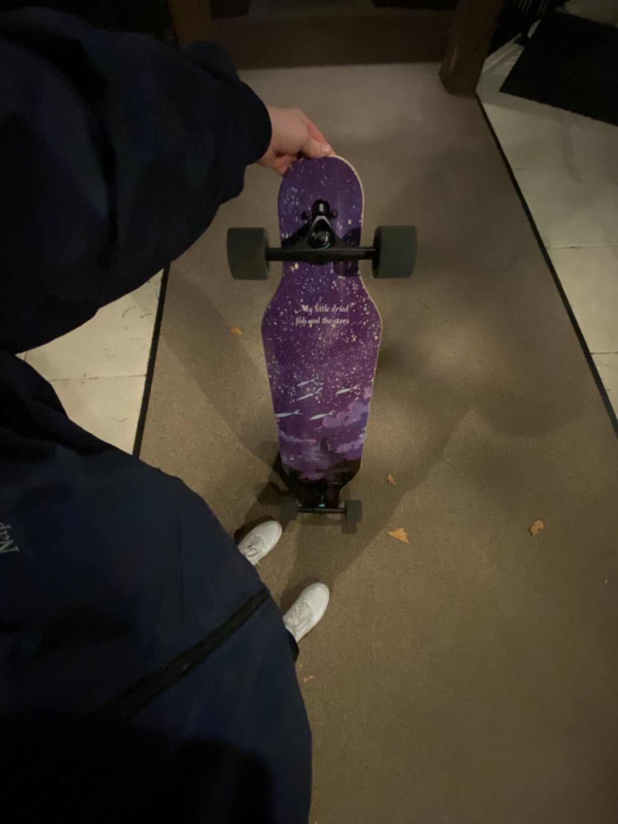 Junli 41 Inch Freeride Skateboard Longboard - Complete Skateboard Cruiser for Cruising, Carving, Free-Style and Downhill customer photo 2