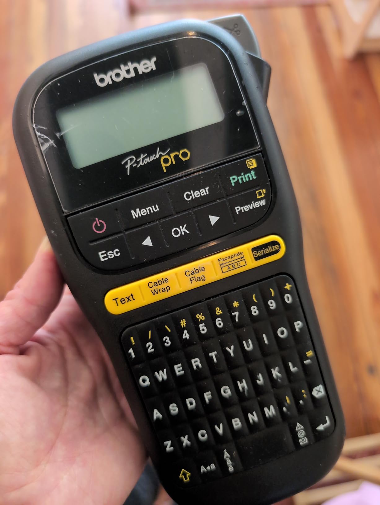 Brother Genuine P-touch PTH111 P-Touch Pro Label Maker customer photo 2