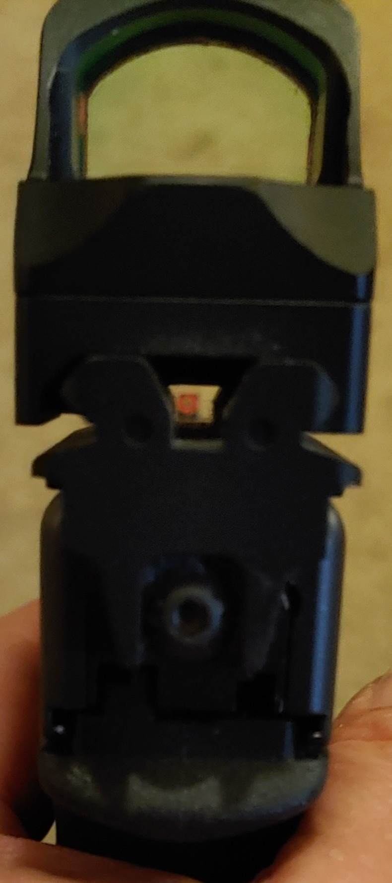HOLOSUN 407C/507C-X2 Series, 2 MOA Dot, 32 MOA Circle Dot Options, 7075 Aluminum, Open, Solar, Shake Awake, RMR Footprint (Red, Green Reticle) (Black, Burnt Bronze) customer photo 1
