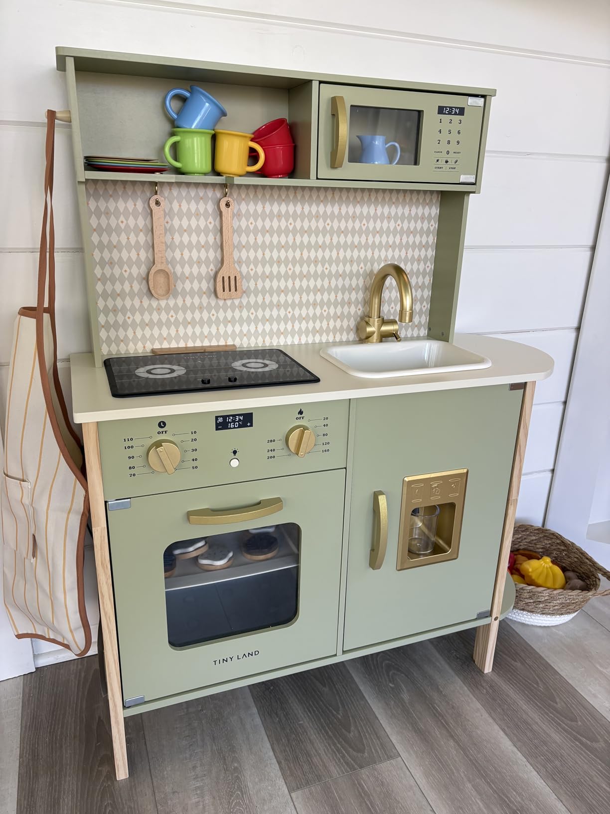 Tiny Land Play Kitchen for Kids – Real Lights, Sounds & Adjustable Height customer photo 1