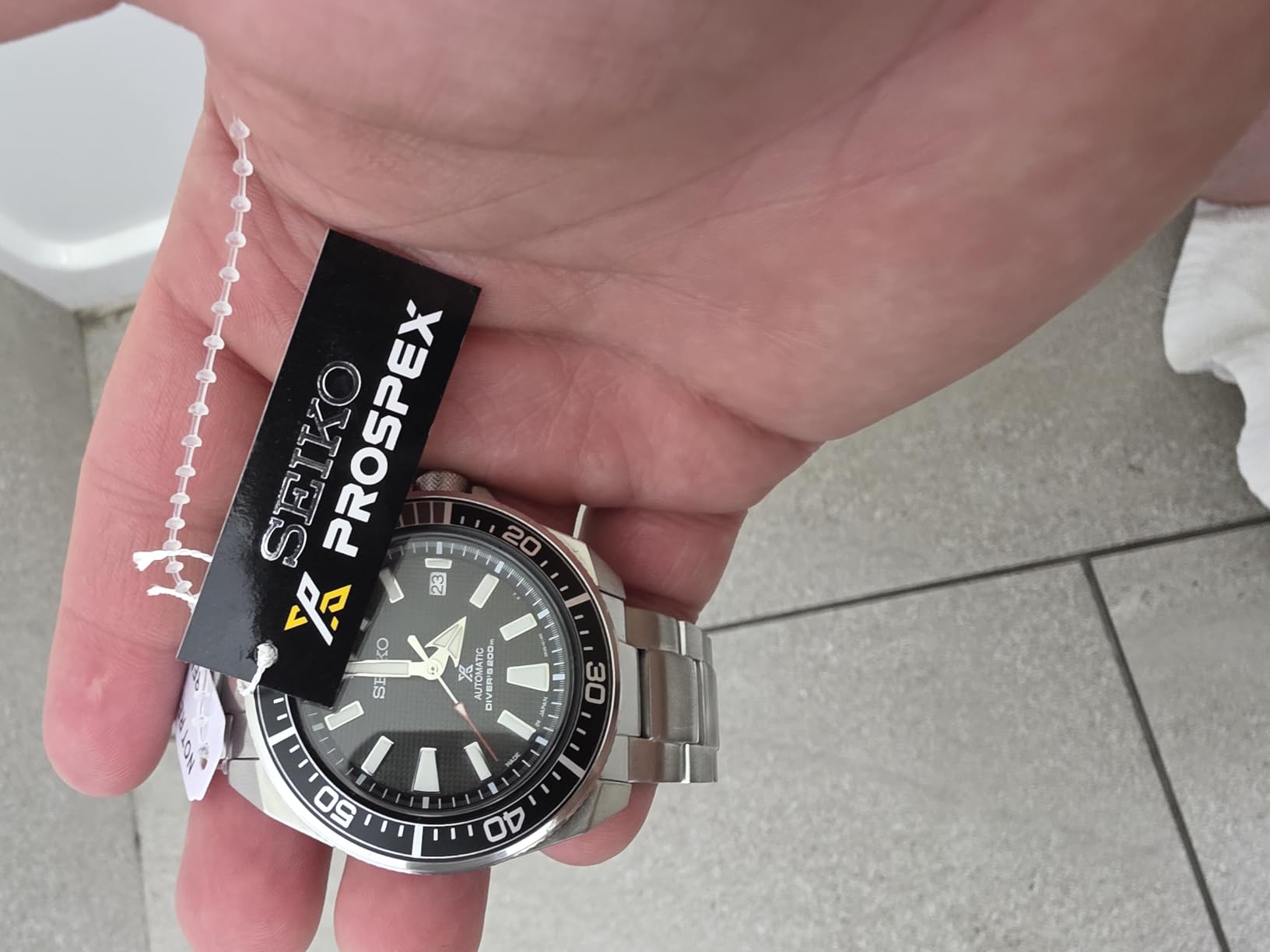 Seiko SRPF03 Automatic Dive Watch for Men - Prospex Special Edition - LumiBrite Hands, Hardlex Crystal - Water Resistant 200M customer photo 1