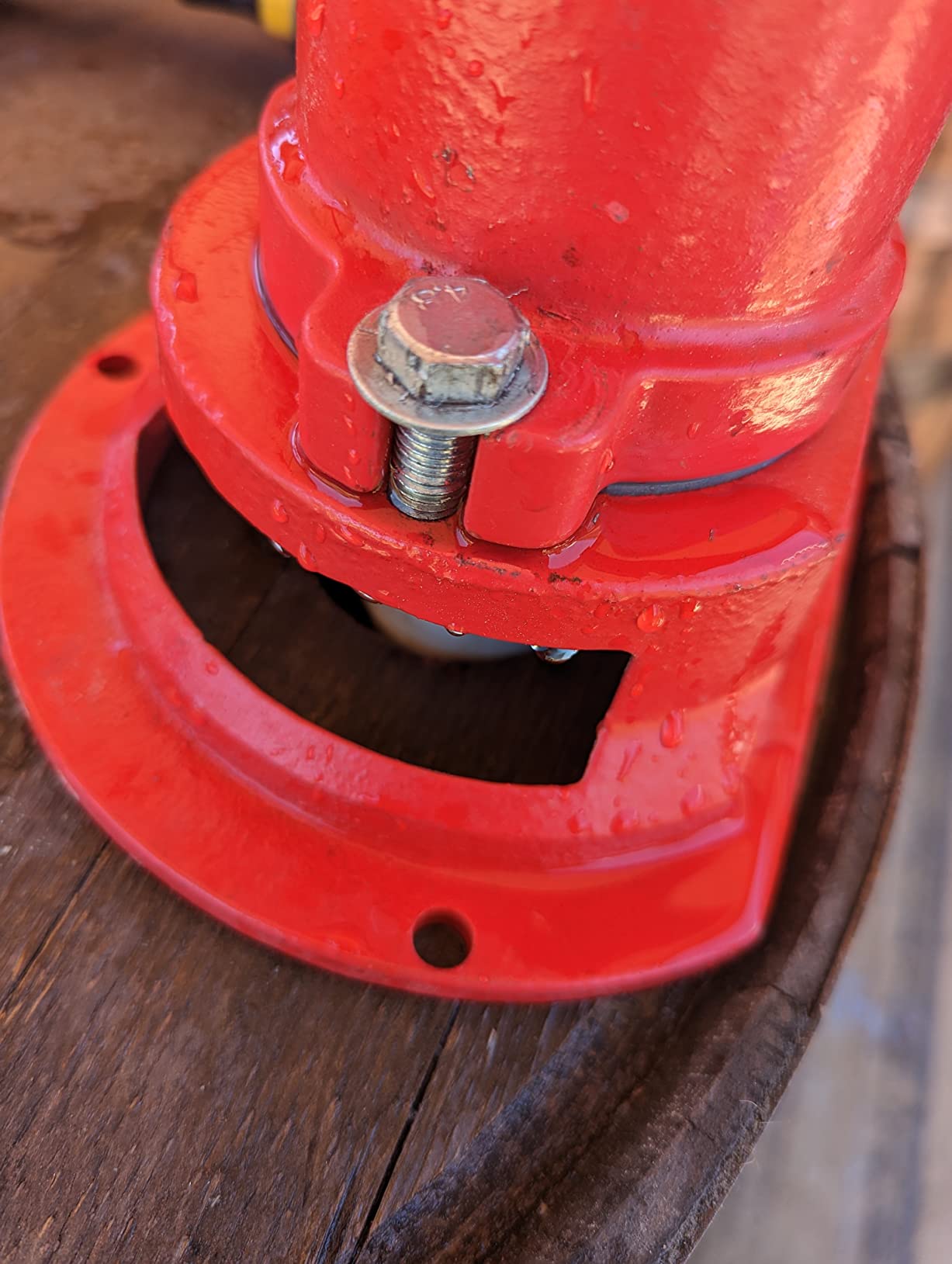 HFS(R) Hand Water Well Pump Manual Pitcher Pump Antique 25 FT Max. Lift Red Cast Iron for Home, Yard, Garden, Farm, Pond customer photo 1
