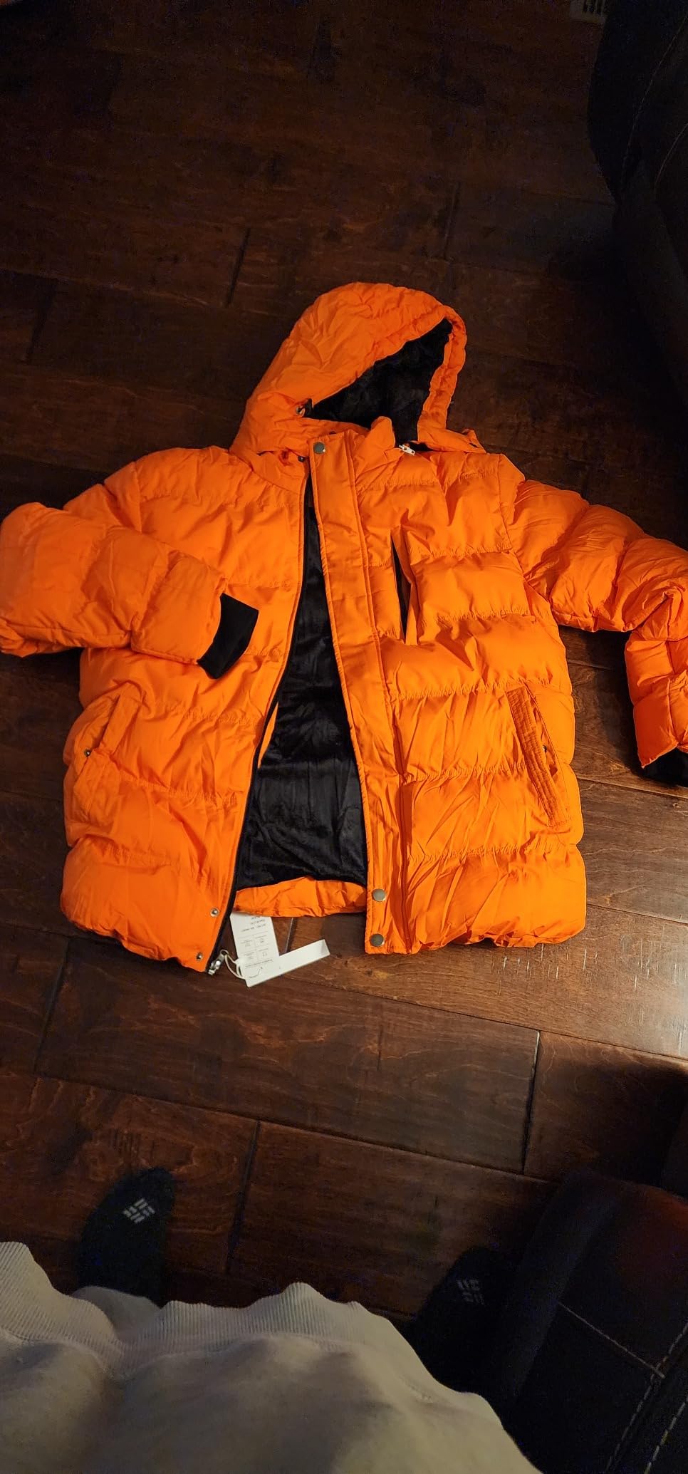 CREATMO US Men's Puffer Jacket Waterproof Winter Parka jacket Warm Thicken Ski Coat customer photo 2
