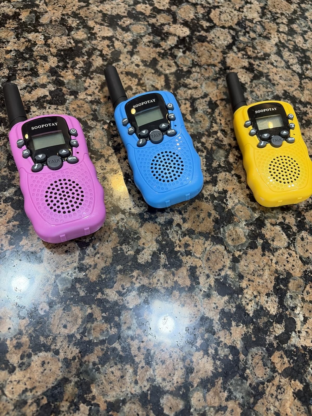 Rechargeable Walkie Talkies for Kids Games Gifts Toys for Girl Boy Age 4-12, 72H Playtime, 3 Miles Range Walkie Talkie for Outdoor Camping, Hiking, Birthday for 4 5 6 7 8 9 Year Old customer photo 1