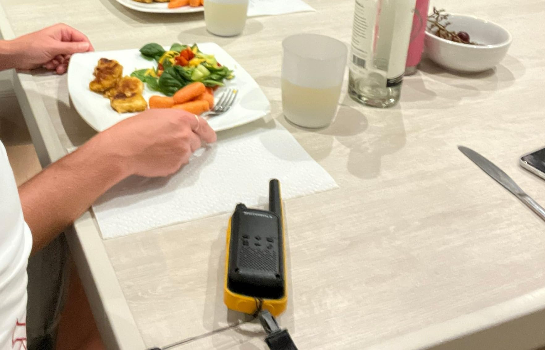 Motorola Solutions Talkabout T475 Extreme Two-Way Radio Black W/Yellow Rechargeable Two Pack customer photo 2