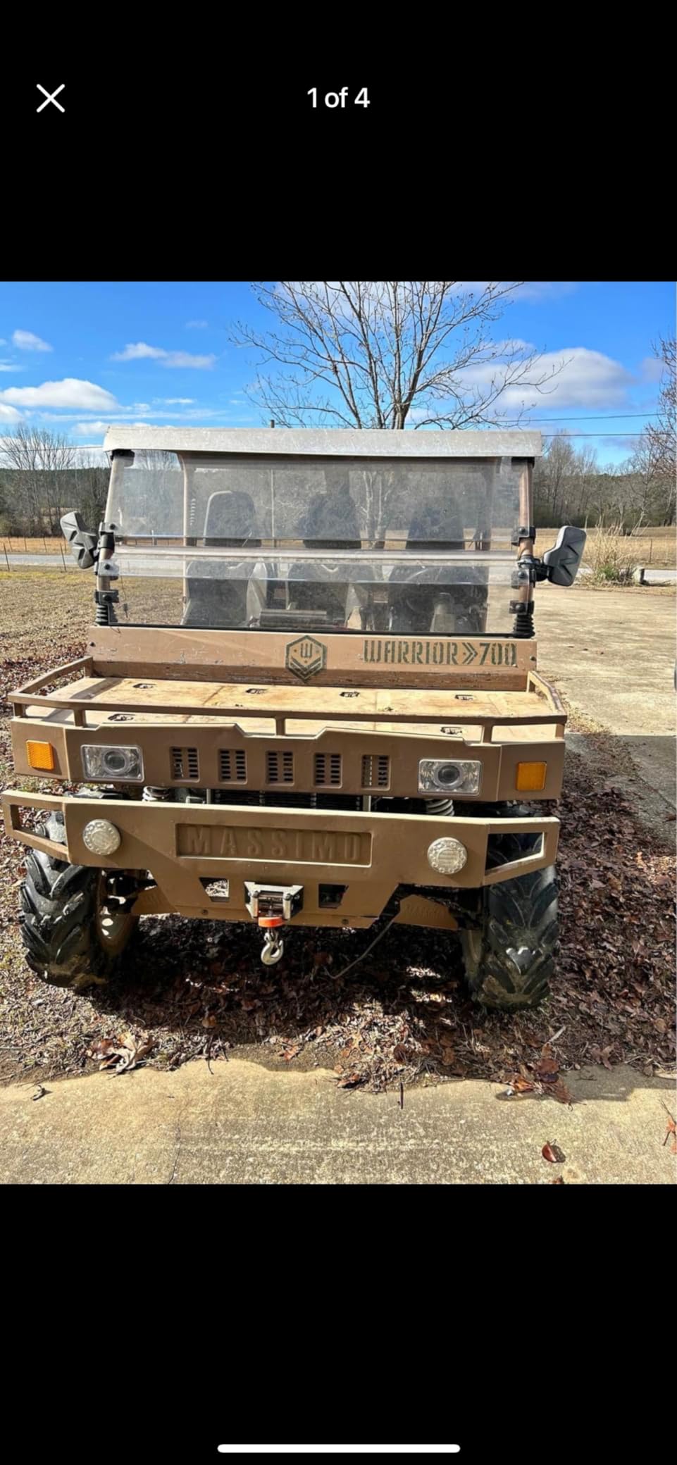 Kemimoto UTV Cover 2-3 Seaters 130