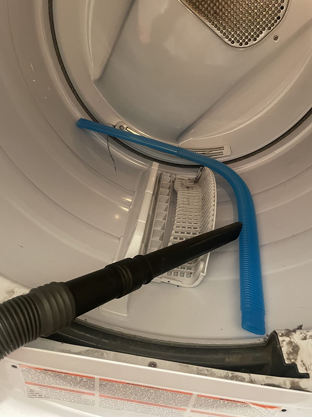 Sealegend 2 PCS Dryer Vent Cleaner Kit, Dryer Lint Vacuum Attachment&Brush customer photo 2