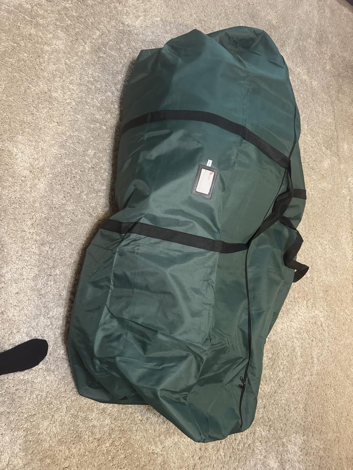 Heavy Duty Christmas Tree Storage Bag, Fits Up to 9 Ft. Tall Disassembled Trees, 25