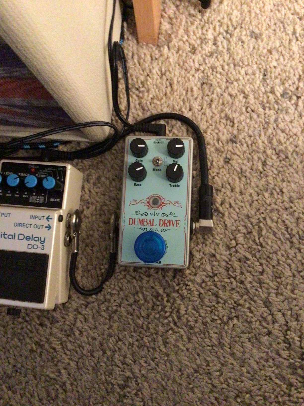 Donner Dumbal Drive Overdrive Pedal for Electric Guitar - Dumble Style With 2 Band EQ Boost Effect, Pure Analog True Bypass customer photo 2