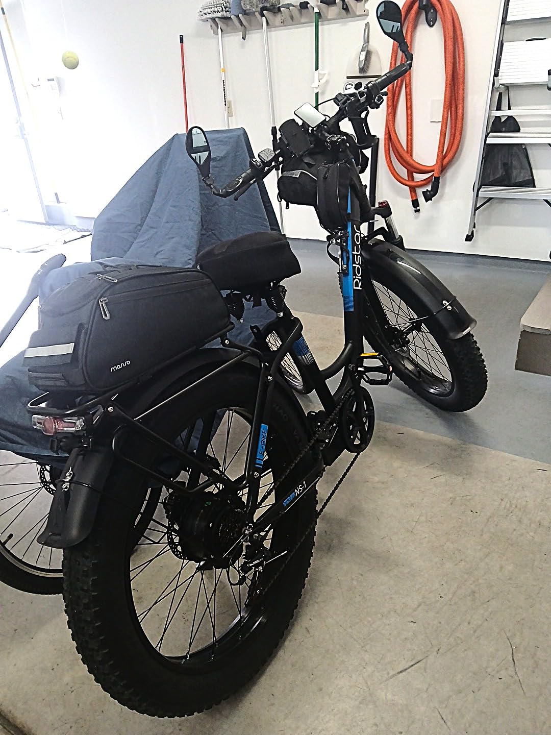 MOSISO Bike Rack Bag, Waterproof Bicycle Trunk Pannier Rear Seat Pouch customer photo 2
