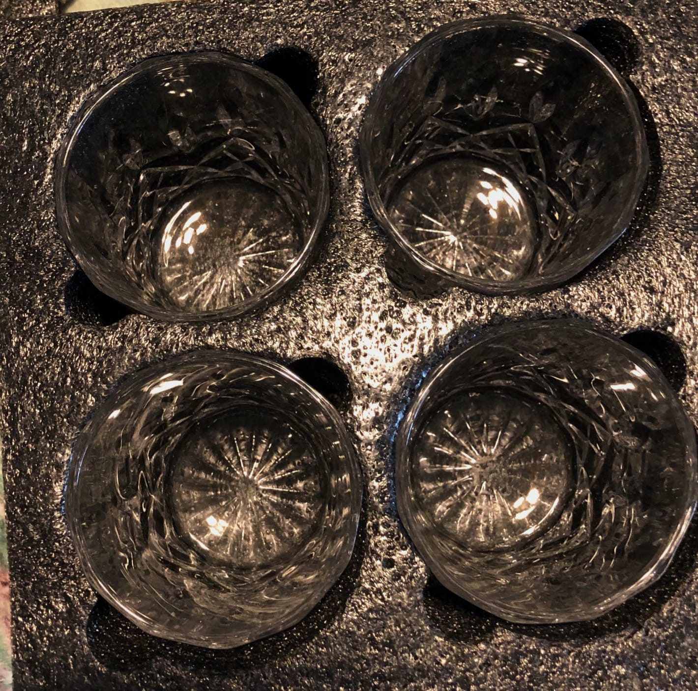 OPAYLY Whiskey Glasses Set of 4, Rocks Glasses, 10 oz Old Fashioned Tumblers for Drinking Scotch Bourbon Whisky Cocktail Cognac Vodka Gin Tequila Rum Liquor Rye Gift for Men Women at Home Bar customer photo 1