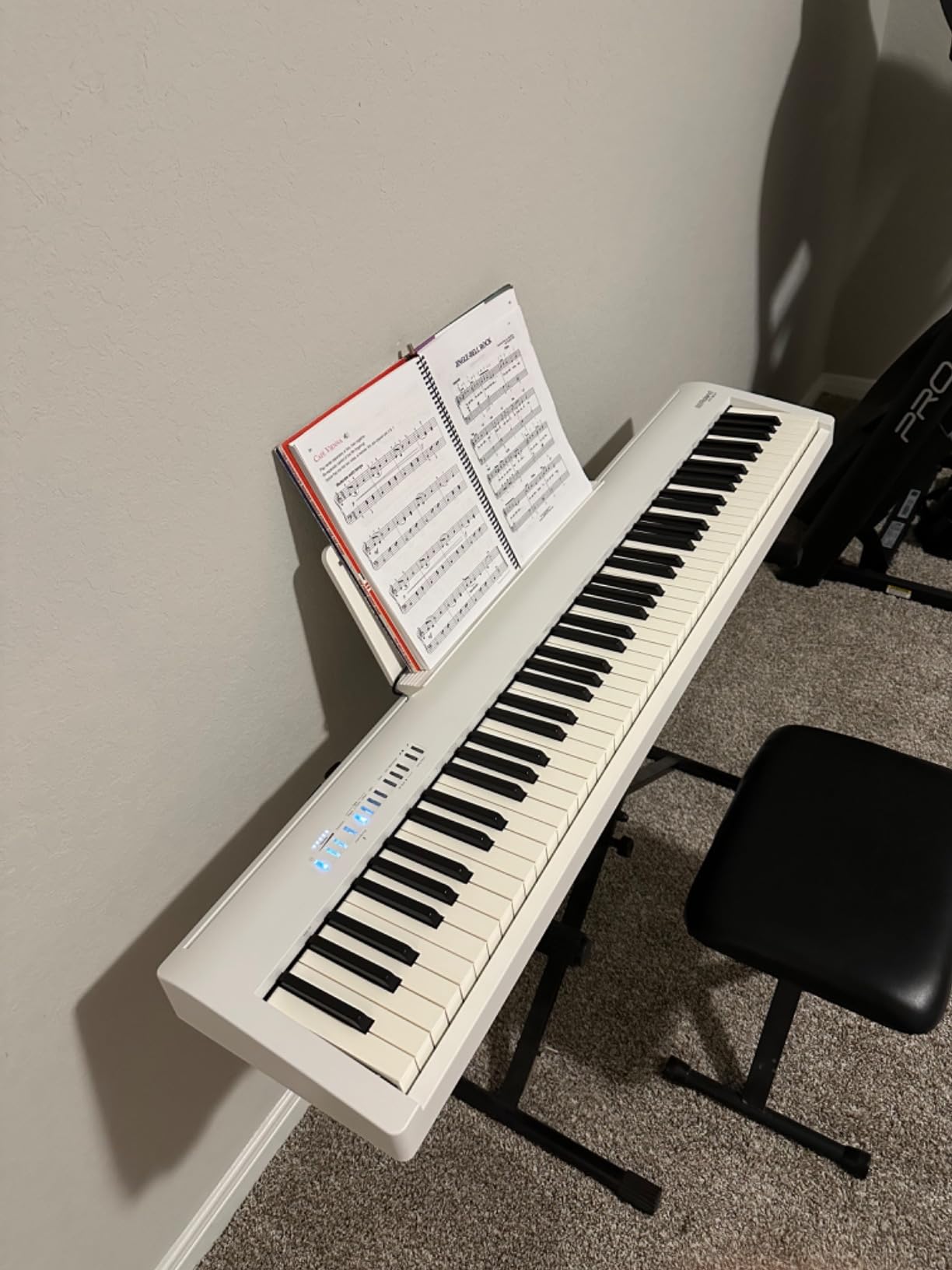 Roland FP-60X | Pro Performance 88-Note Digital Piano | Built-In Powerful Amplifier & Custom Stereo Speakers | Onboard Sound Customization | Curated Tones & FX | Bluetooth & MIDI Connectivity | Black customer photo 2