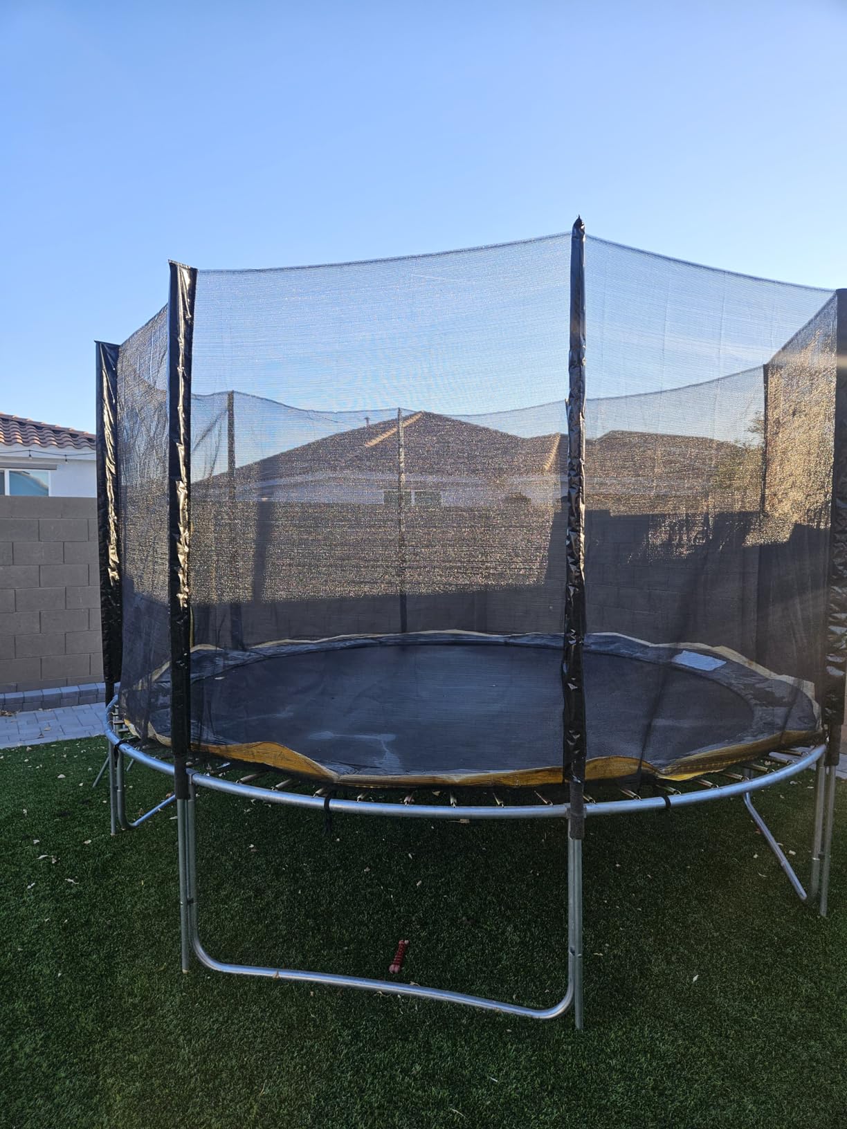Trampoline 10/12/14FT Replacement Safety Enclousure Net for 6/8 Poles customer photo 1