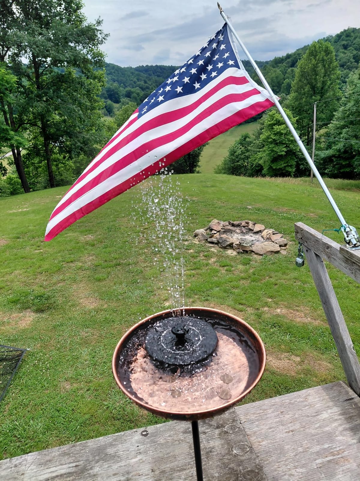 Solar Fountain, Floating Solar Powered Water Fountain Pump for Bird Bath, Garden, Pond, Pool, Outdoor (1W) customer photo 2
