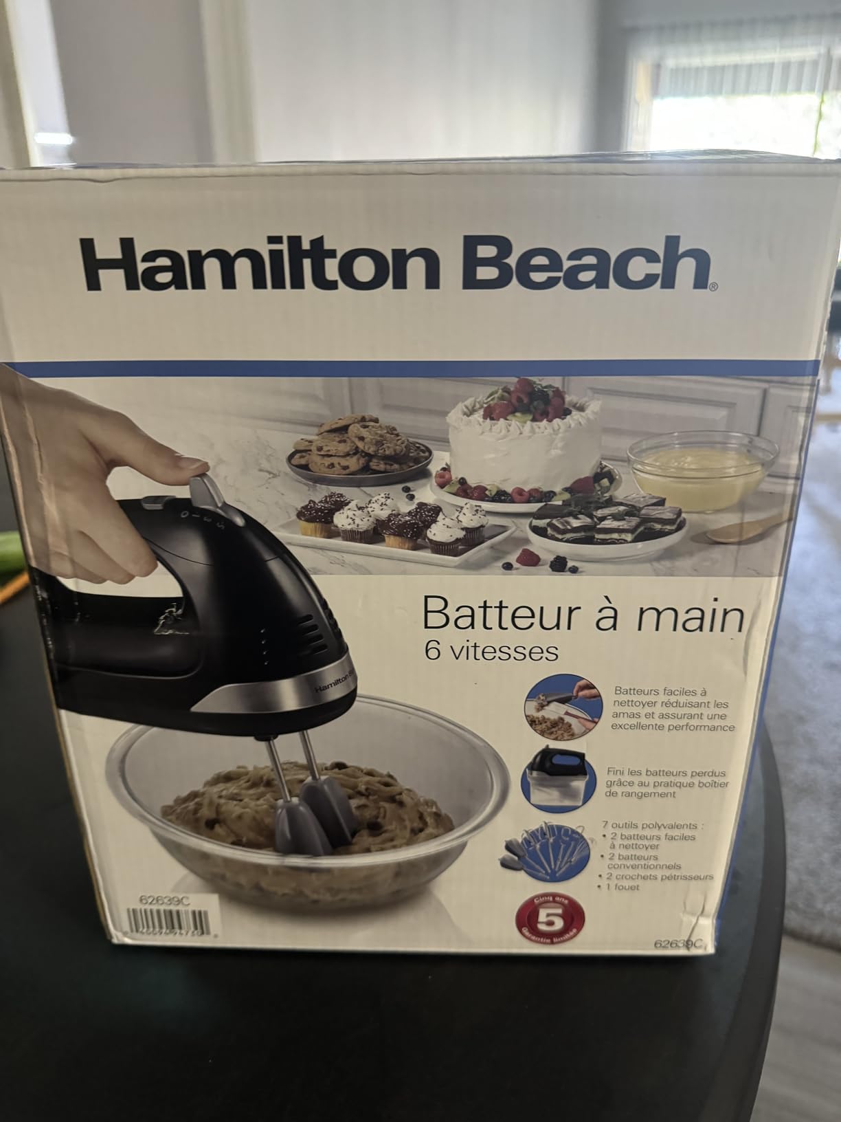 Hamilton Beach 6-Speed Electric Hand Mixer With Easy Clean Beaters customer photo 2