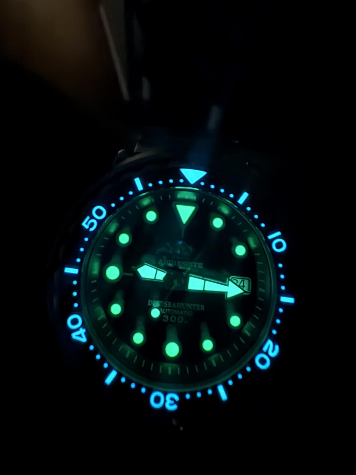 ADDIESDIVE Dive Watches for Men 44.5 MM Automatic Watch Waterproof 300 M customer photo 1