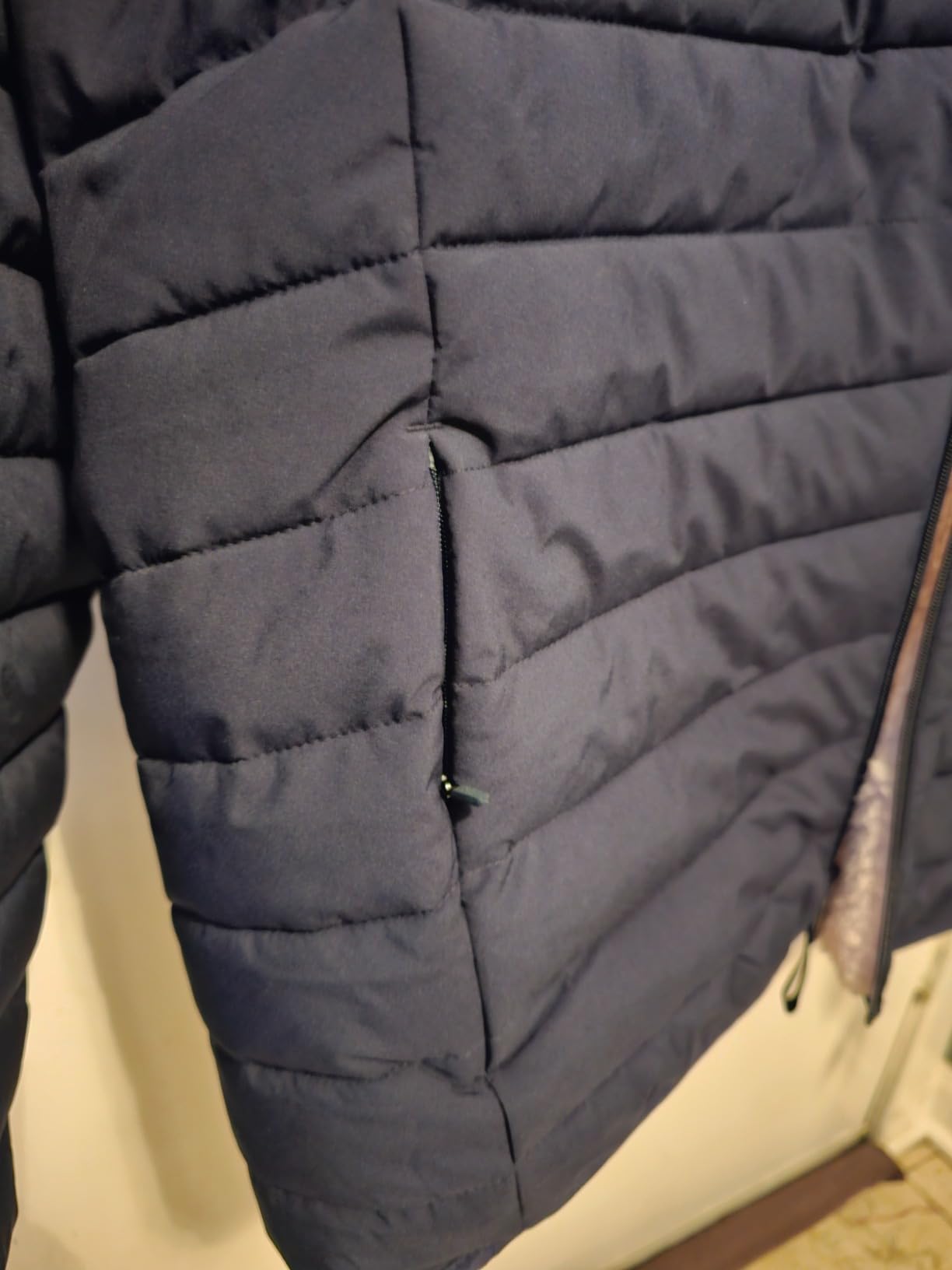 Calvin Klein Men's Lightweight Packable Down Jacket With Sherpa Lining customer photo 2
